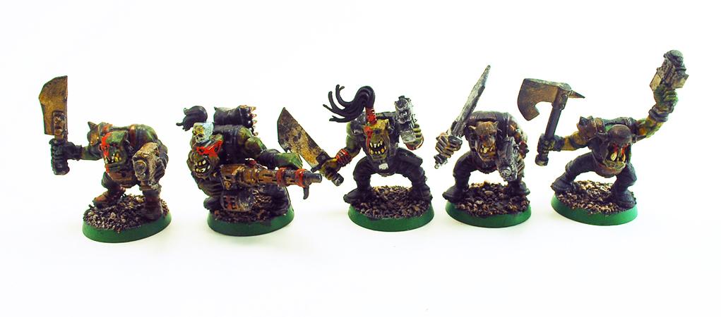 Boy, Koptas, Nob, Orks, Painting, Trukk, Warbikers, Warboss