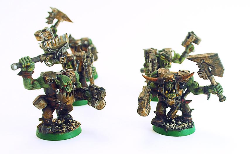 Boy, Koptas, Nob, Orks, Painting, Trukk, Warbikers, Warboss