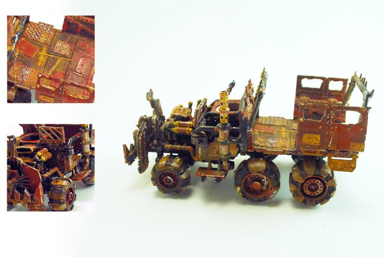Boy, Koptas, Nob, Orks, Painting, Trukk, Warbikers, Warboss