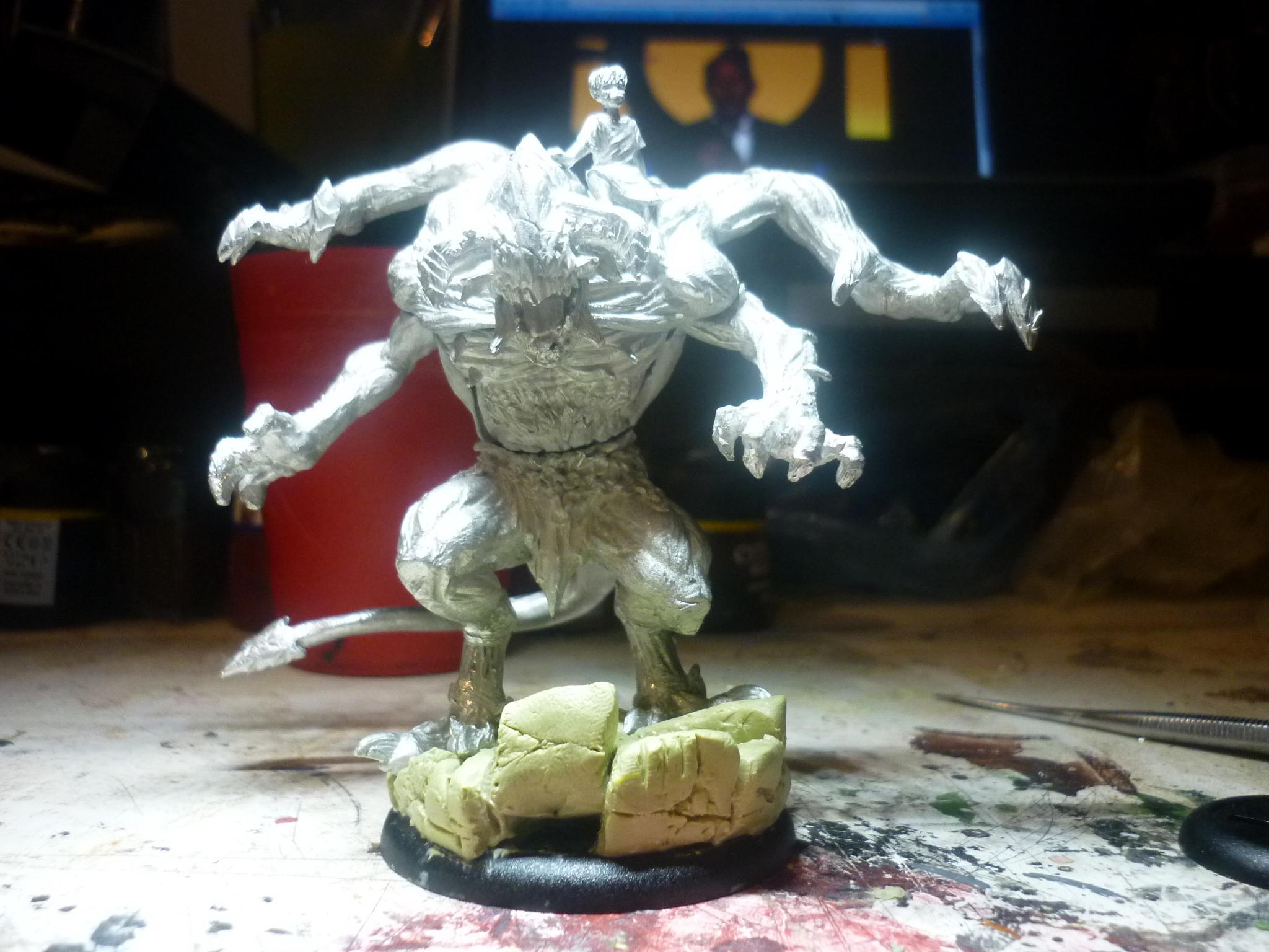Work In Progress, WIP Lord Chompy Bit's Base Scale Head On
