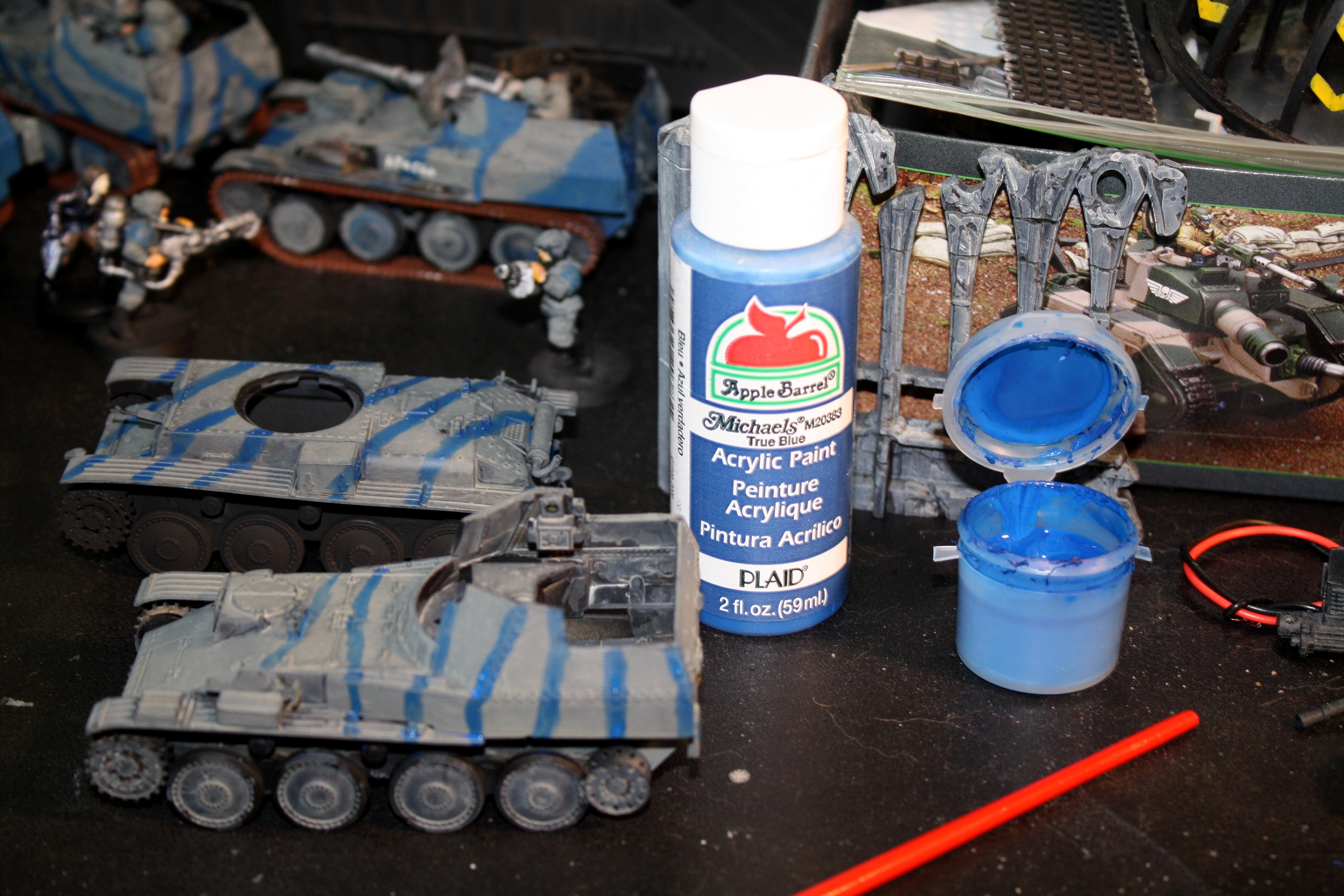 first blue wash