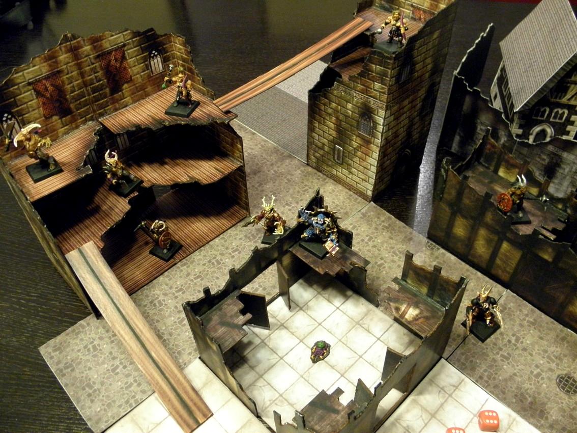 Chaos, Conversion, Cult Of The Possessed, Mordheim, Ruins, Terrain, Warband