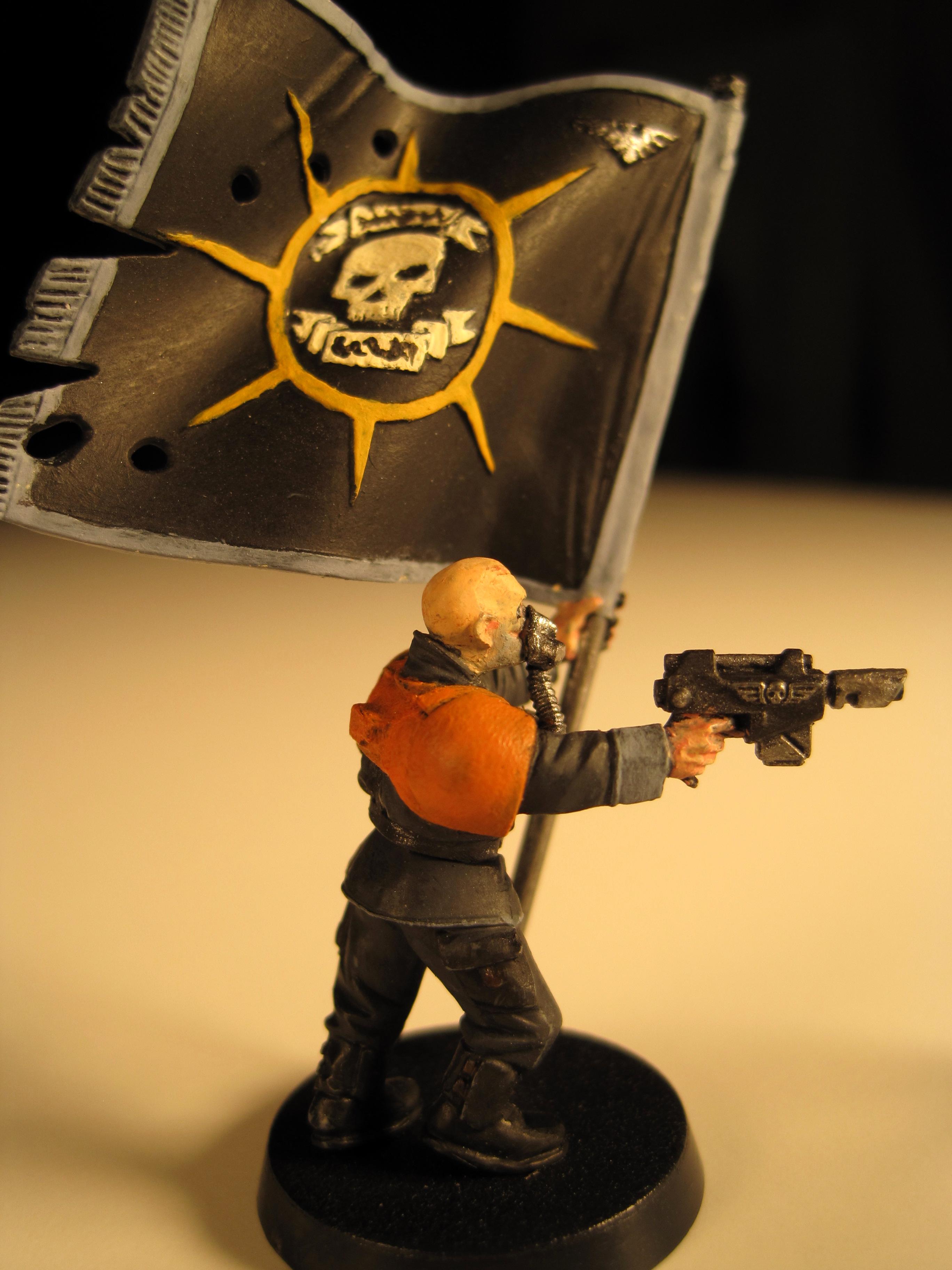 Banner, Imperial Guard, Standard Bearer, Warhammer 40,000