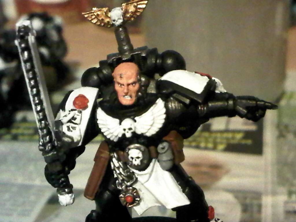 Space Marines, Space Marine Squad Leader (Close Up)