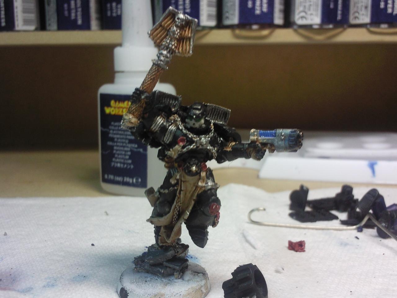 Chaplain, Jump Pack, Plasma Pistol, Space Marines