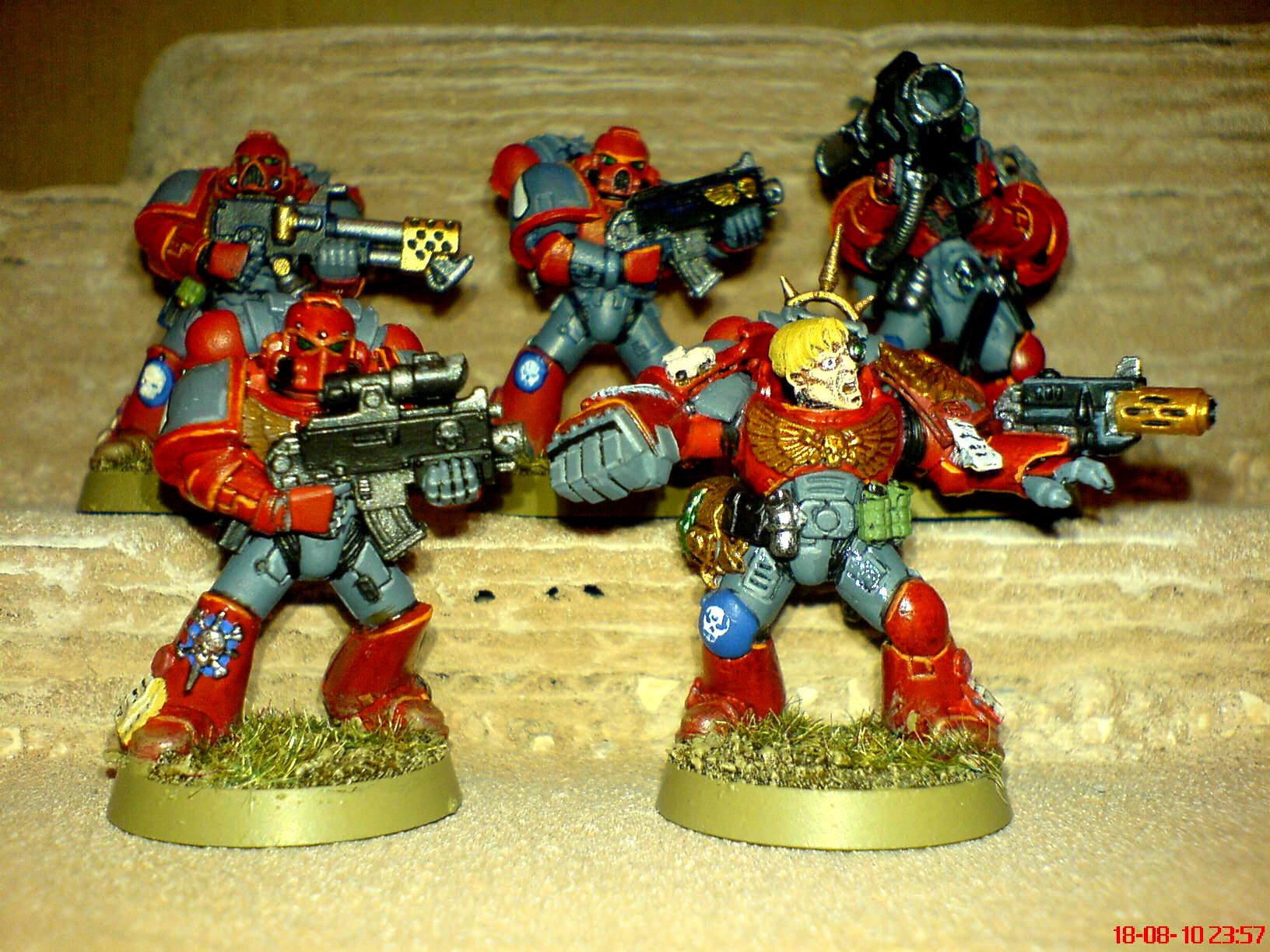 Blood Angels, Blood Wraiths, Power Armour, Space Marines, Successors, Tactical Squad