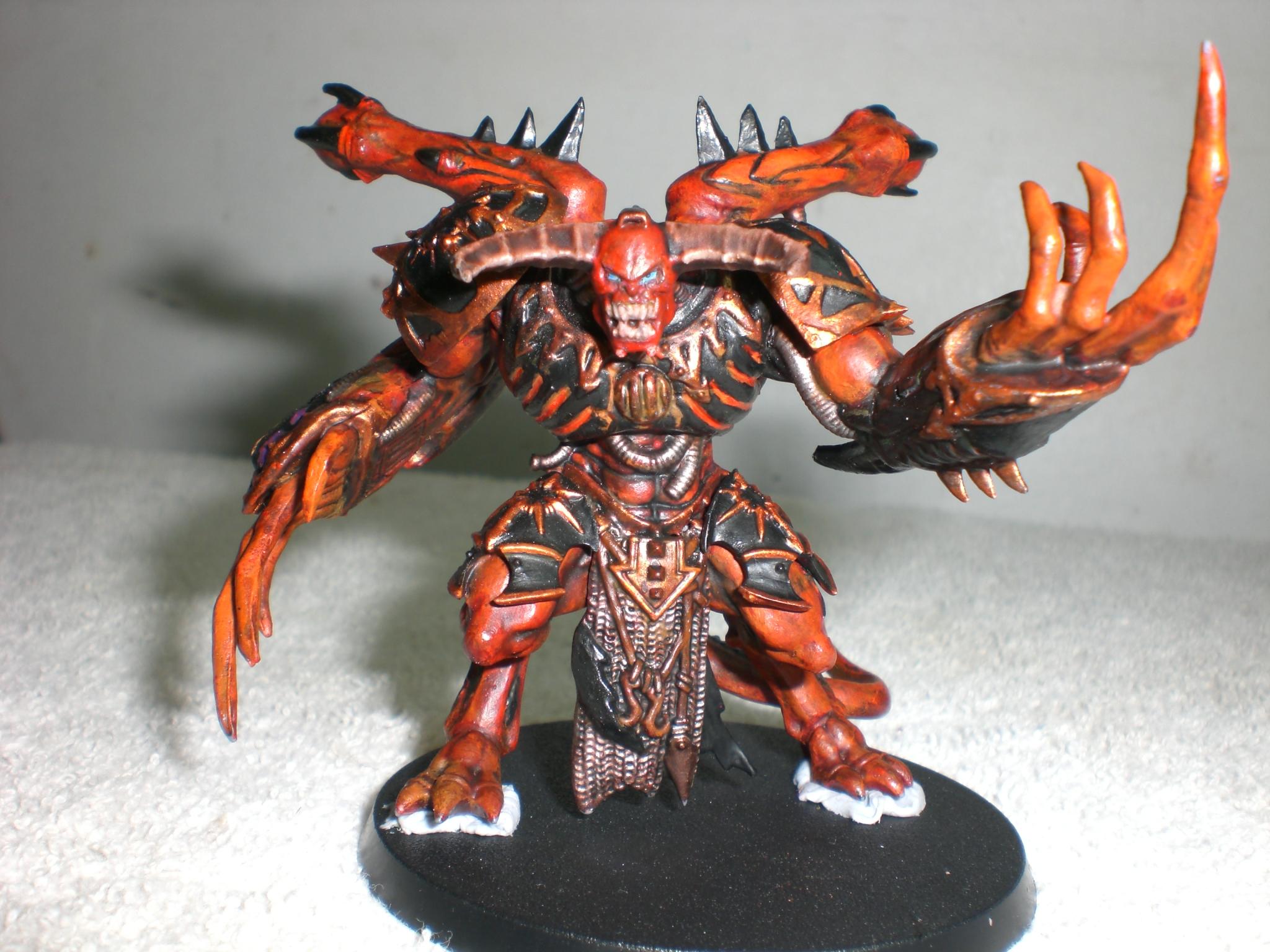 Chaos Space Marines, Daemon Prince, Poster Putty, Warhammer 40,000