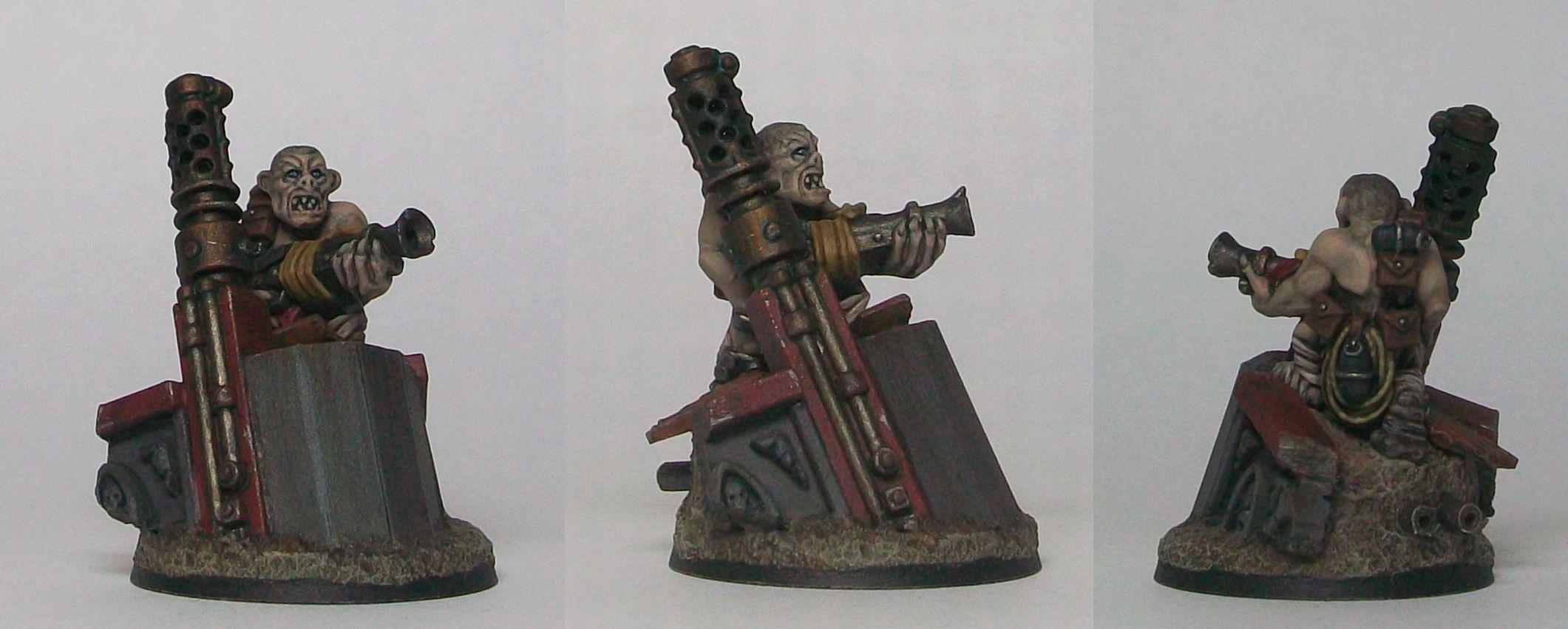 Necromunda, Scavvy, Herv&eacute; Scavvy with Blunderbus