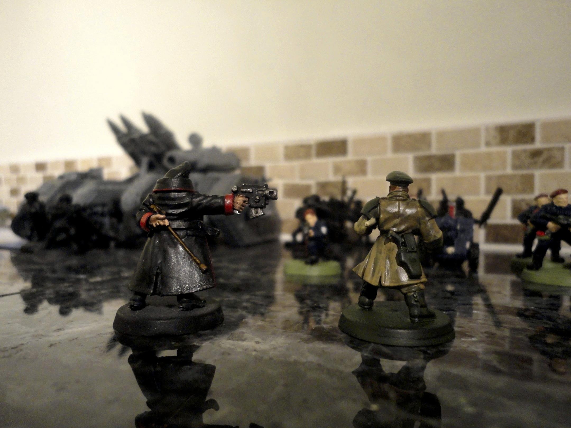 Commander, Commissar, Imperial Guard