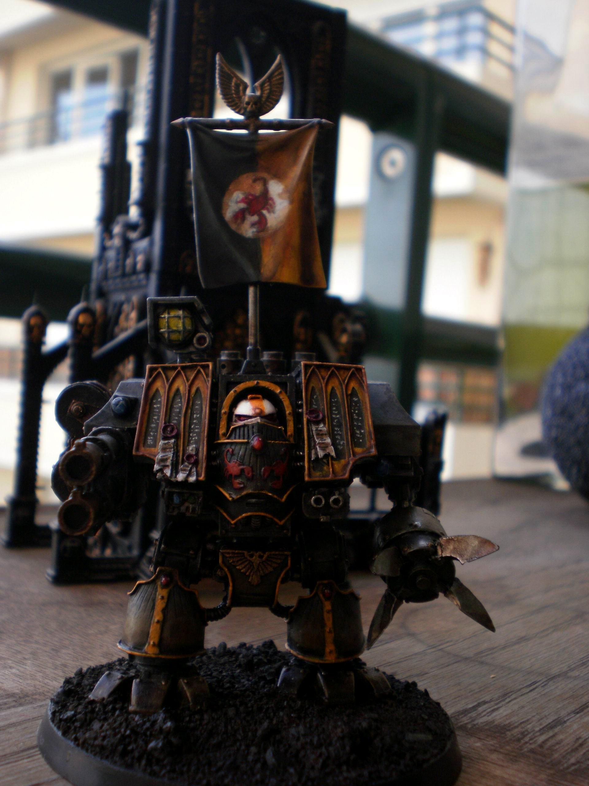 Apocalypse, Auto Canon, Dreadnought, Forge, Forge World, Noel, Red Scorpion, Red Scorpions, Space, Space Marines, Venerable, World