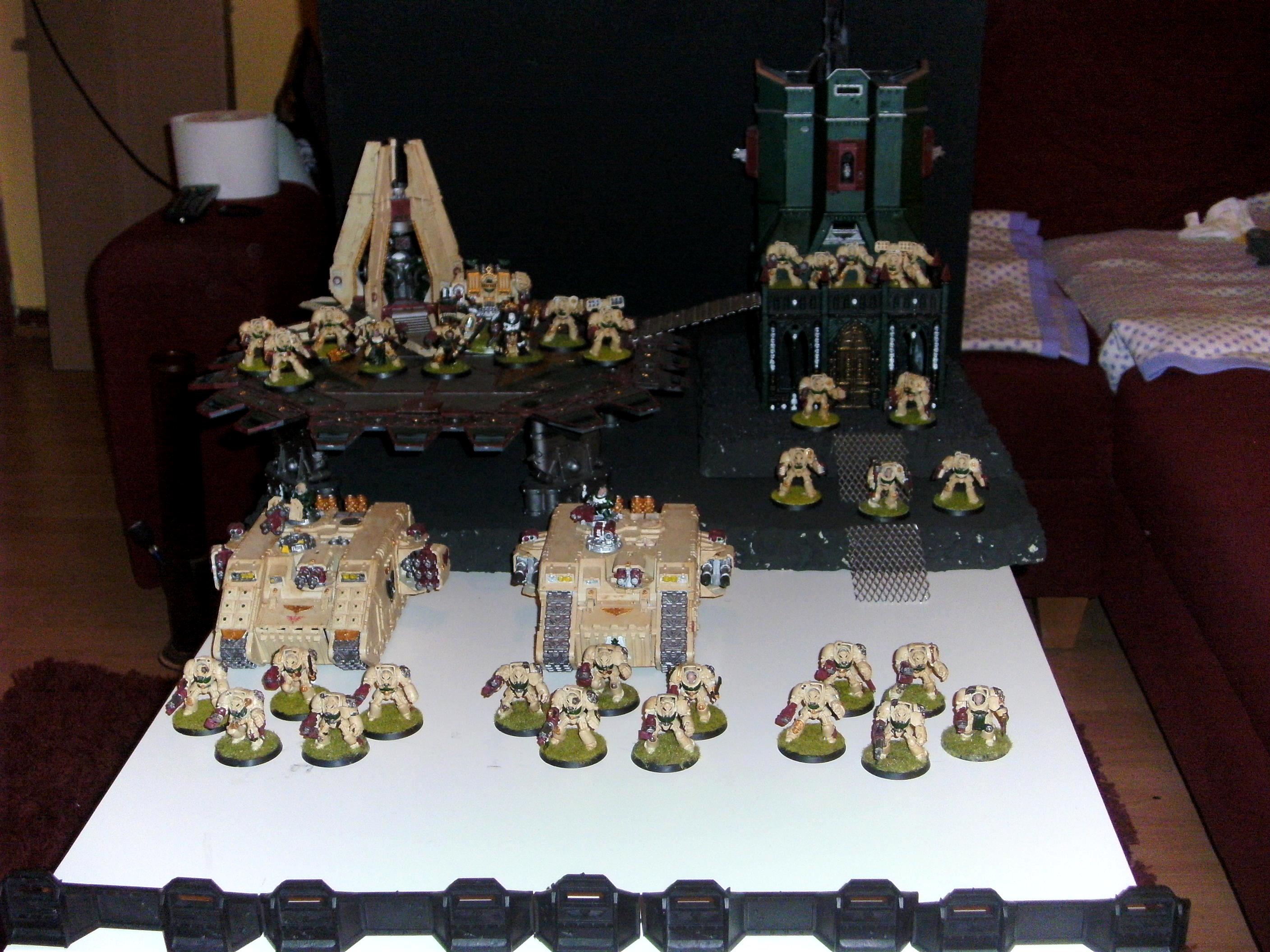 Army, Bastion, Belial, Buildings, Bunker, Dark Angels, Deathwing, Space Marines, Terminator Armor, Terrain