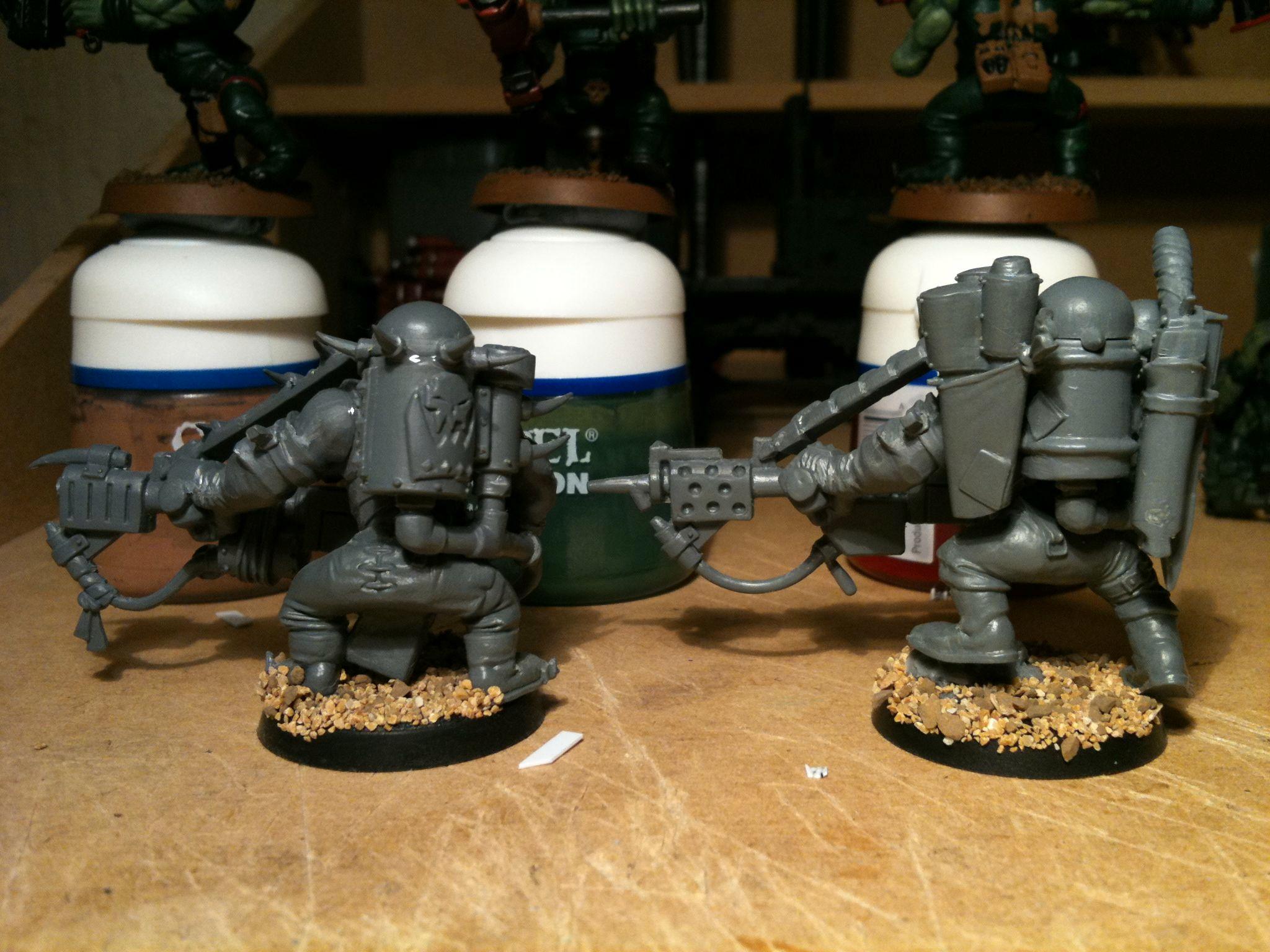 Burnas, Da Ork Angelz, Orks, Work In Progress