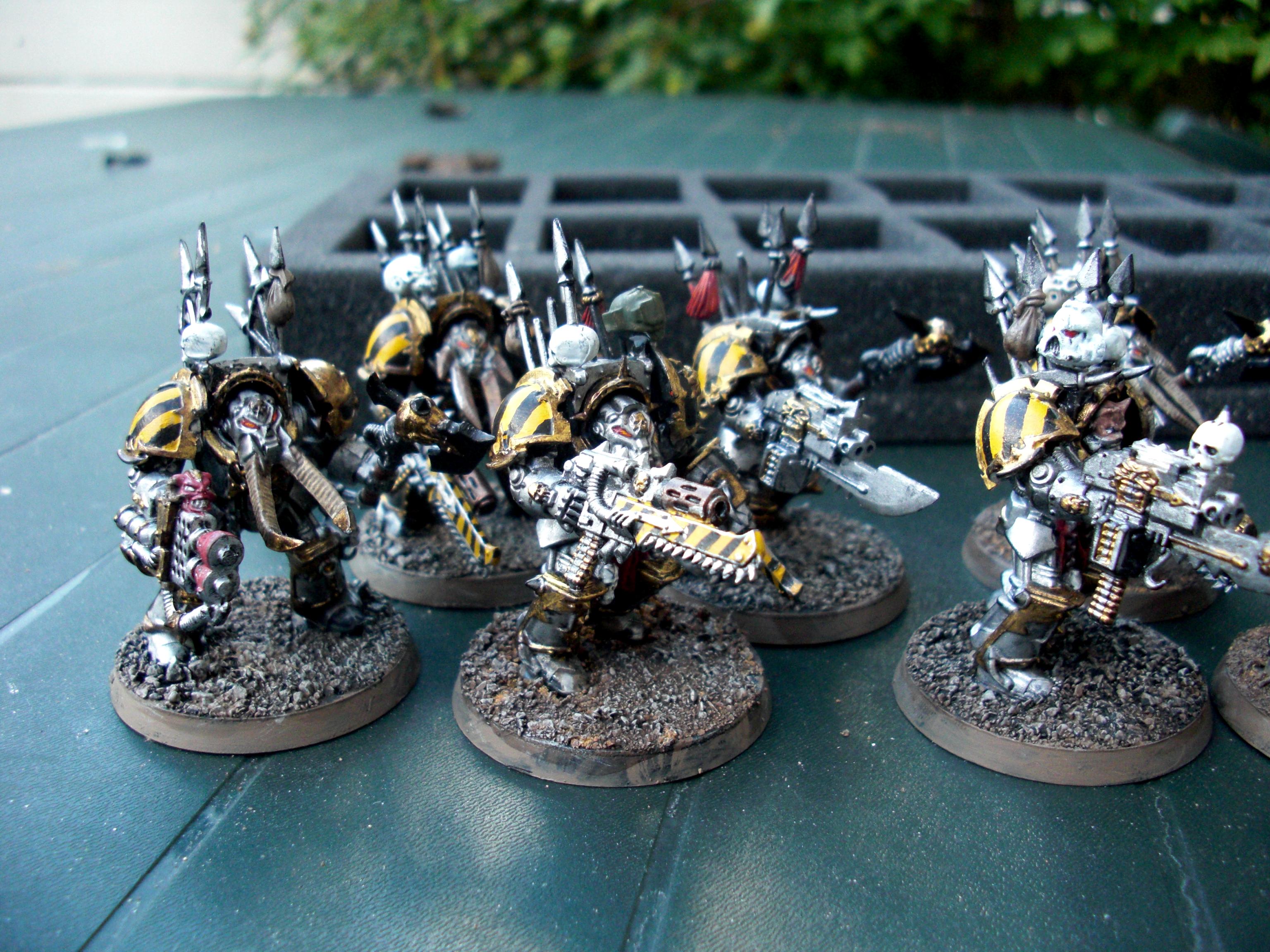 Chaos, Chaos Space Marines, Iron Warriors, Legion, Terminator Armor, Warhammer 40,000