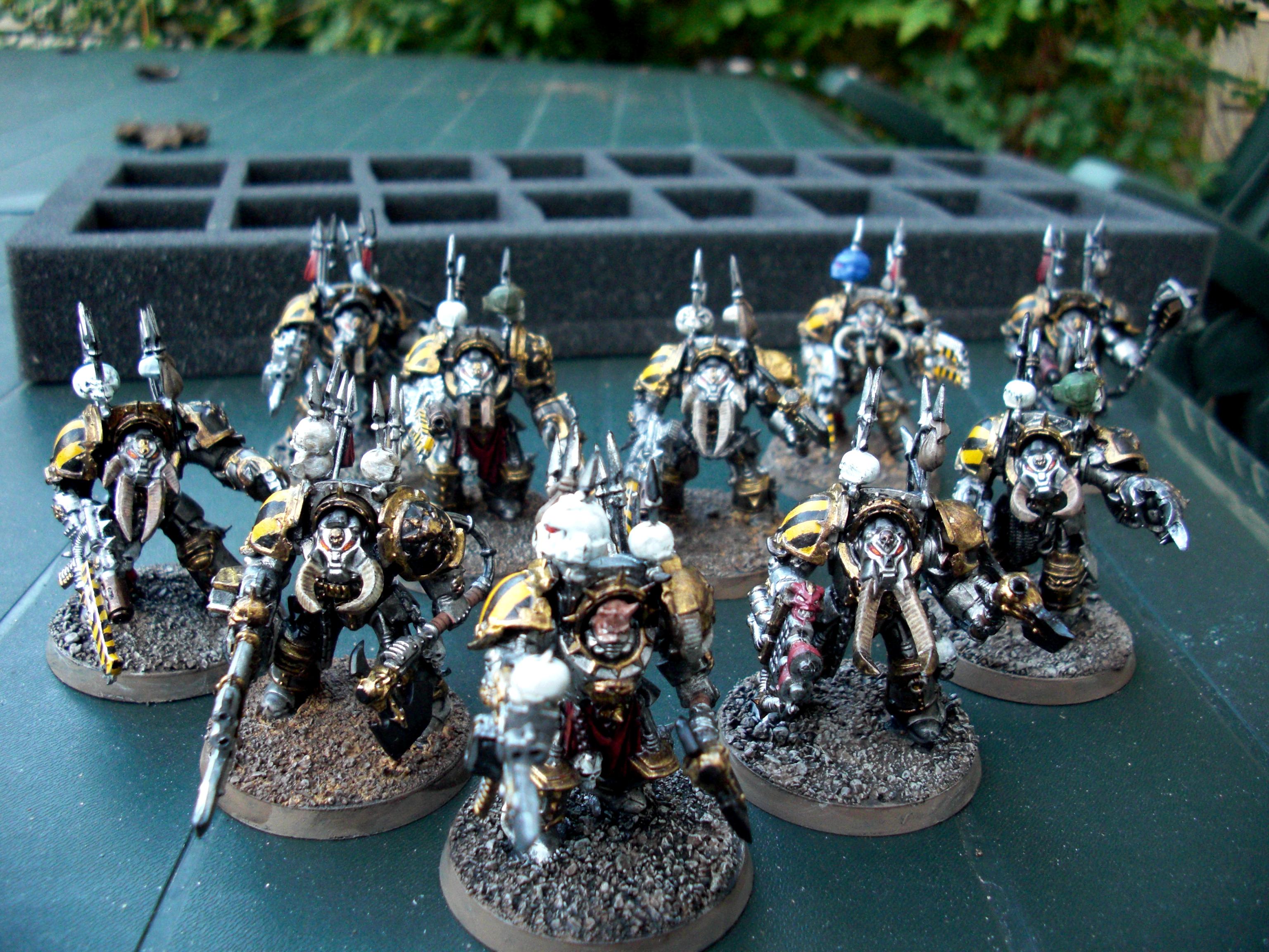 Chaos, Chaos Space Marines, Iron Warriors, Legion, Terminator Armor, Warhammer 40,000
