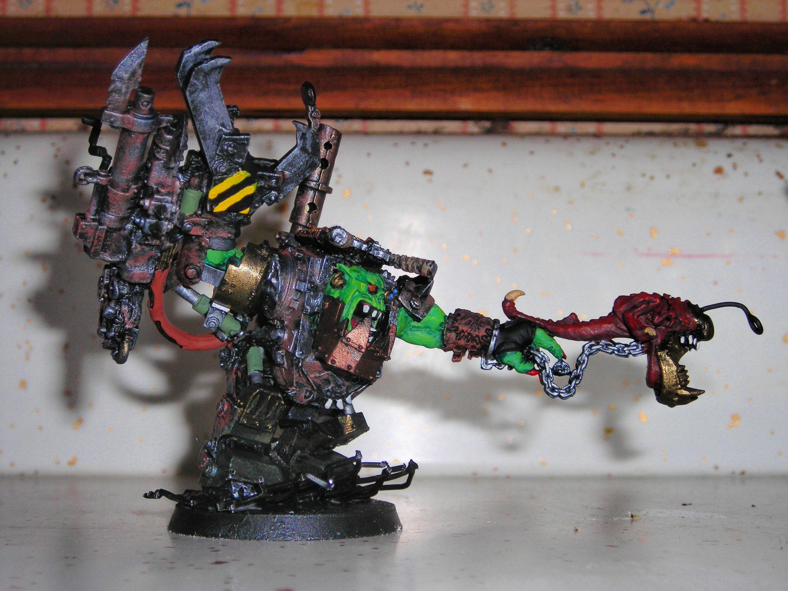 Orks, ork warboss garglechum
