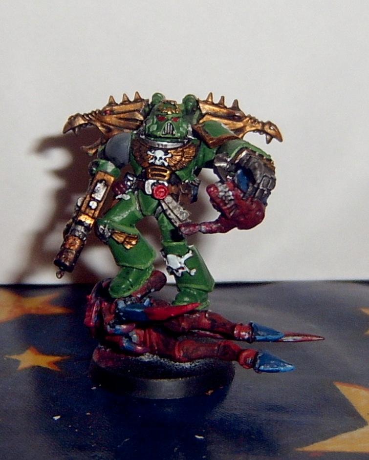 Salamanders, Sergeant, Space Marines, Veteran, Warhammer 40,000