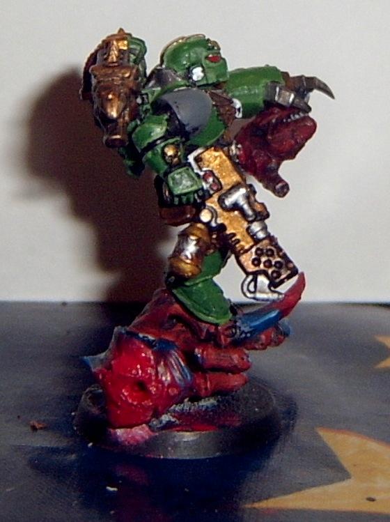 Salamanders, Sergeant, Space Marines, Veteran, Warhammer 40,000
