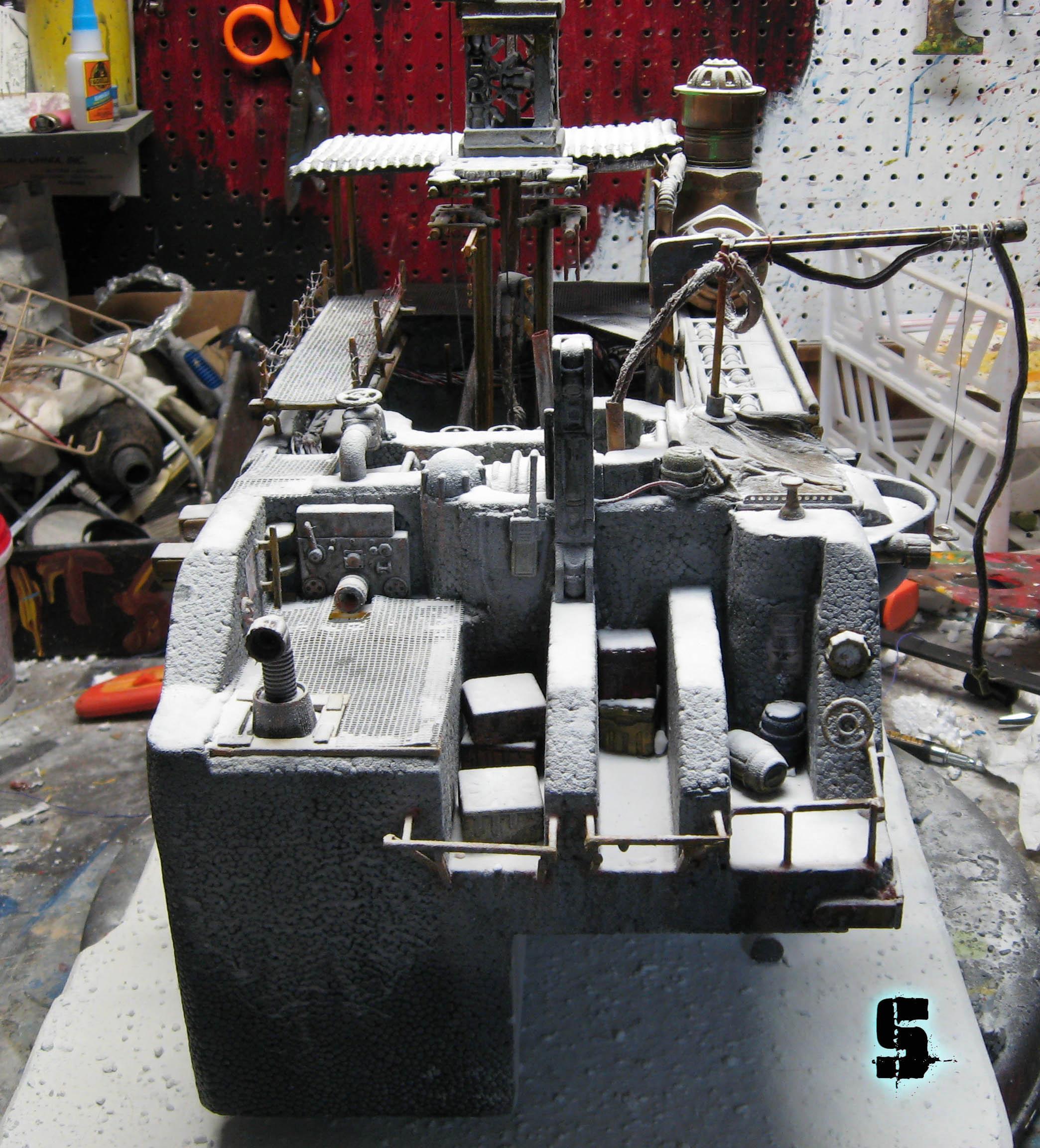 Drilling Platform, Mining, Polar, Saw, Snow, Studios, Terrain, Warhammer 40,000