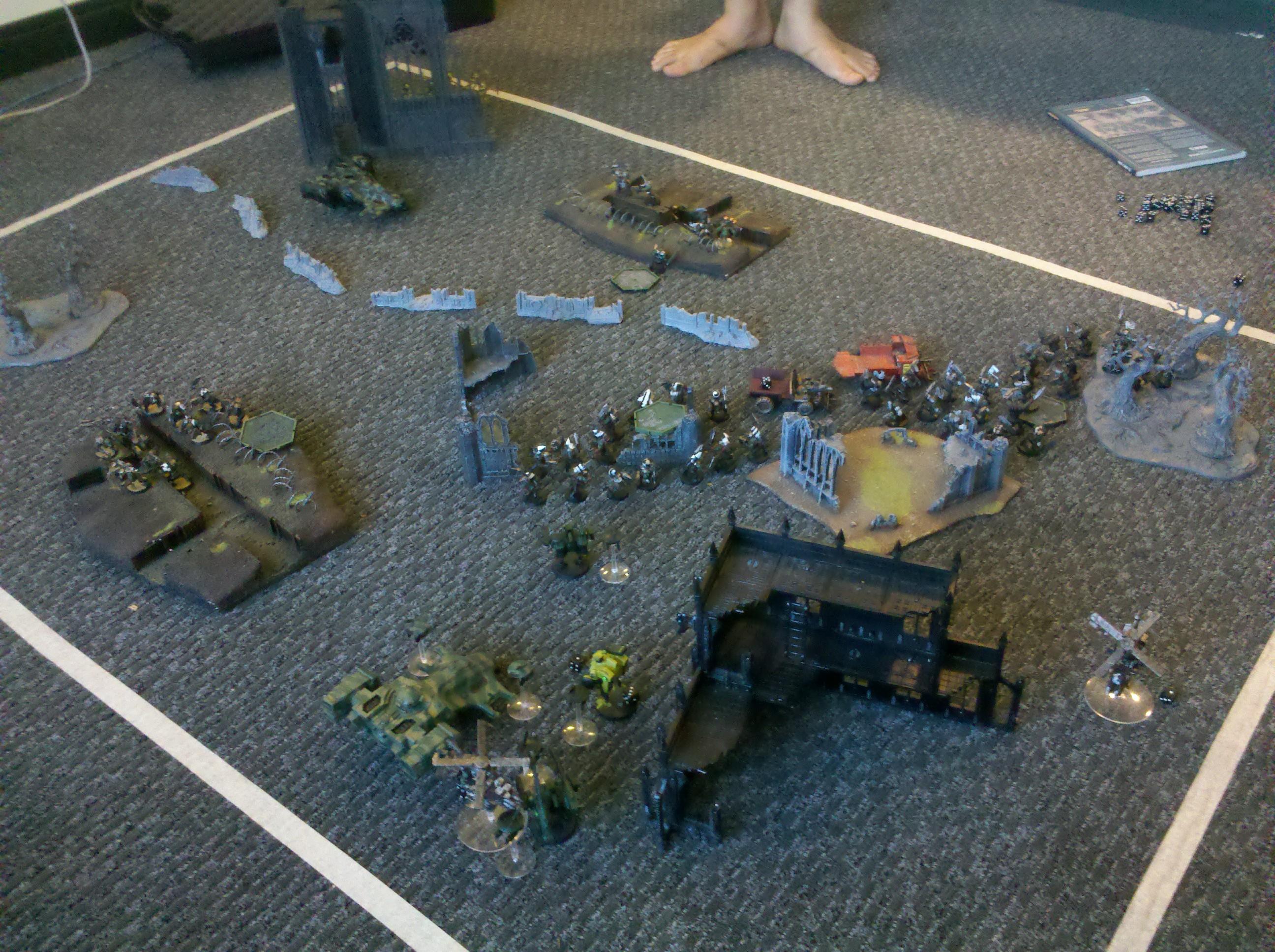 Battle Report, Orks, Tau