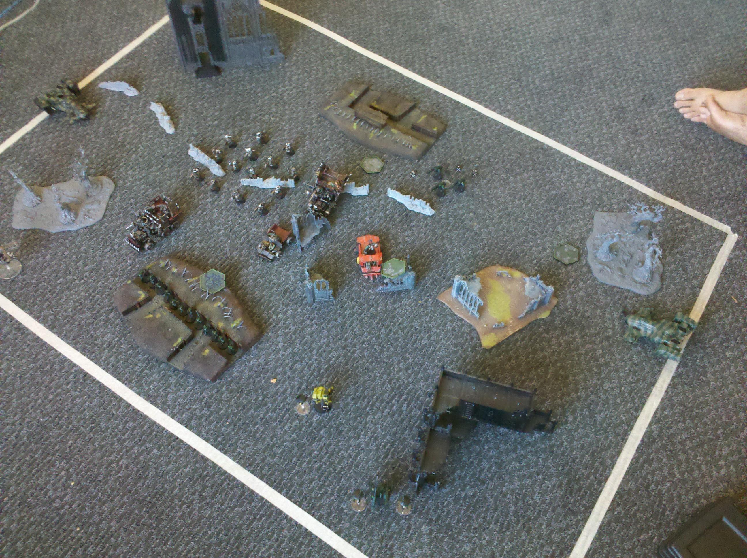 Battle Report, Orks, Tau