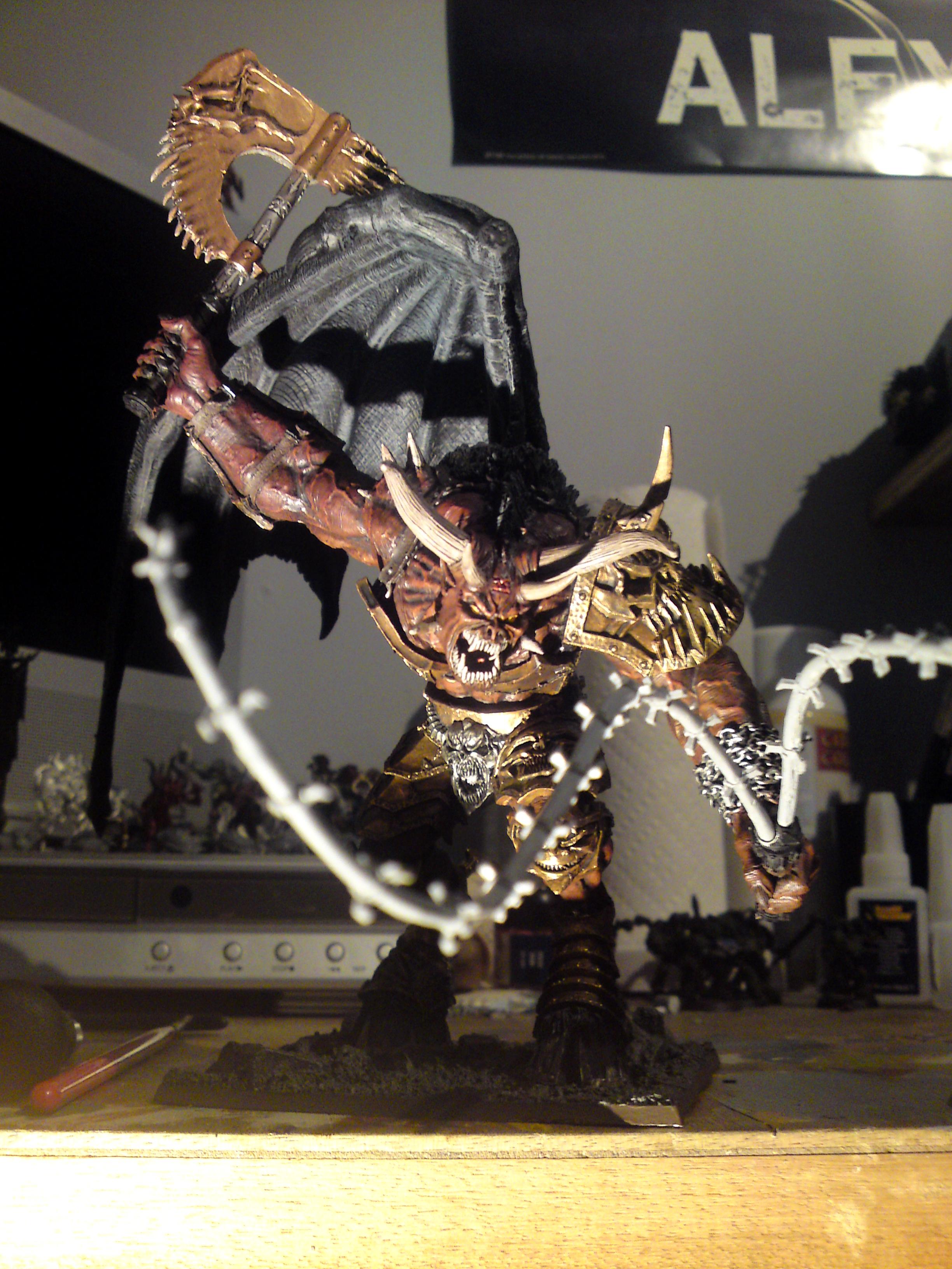 Bloodthirster, Chaos, Daemons, Forge World, Khorne, Work In Progress