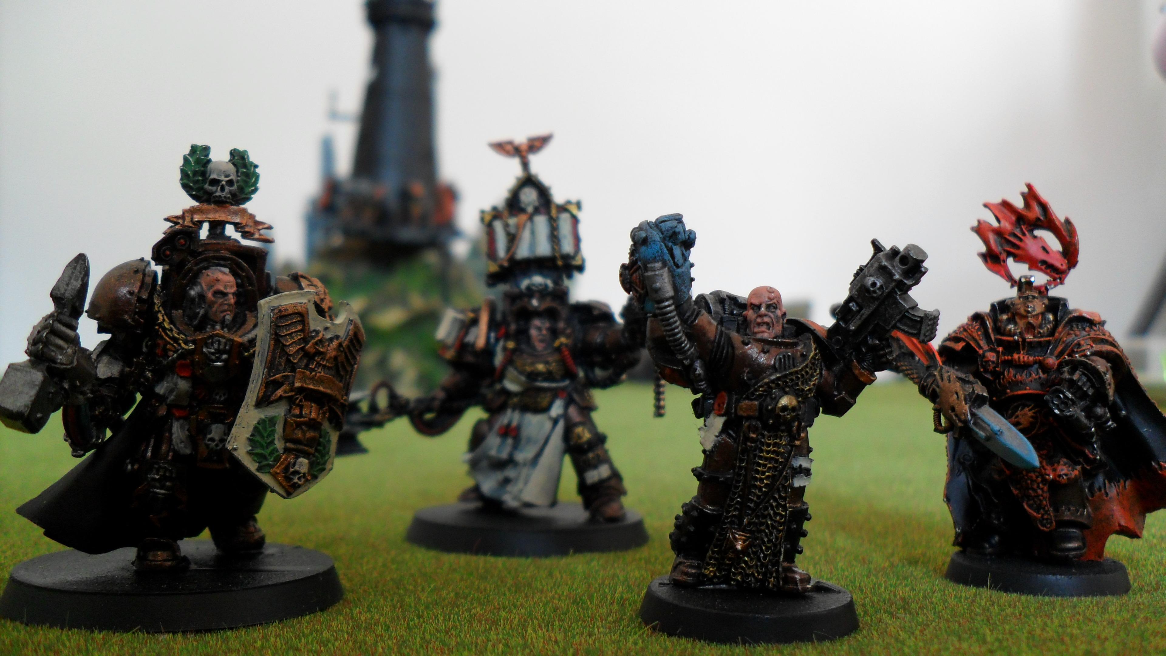 Archiviste, Lysander, Salamender, Veteran, Vulkan