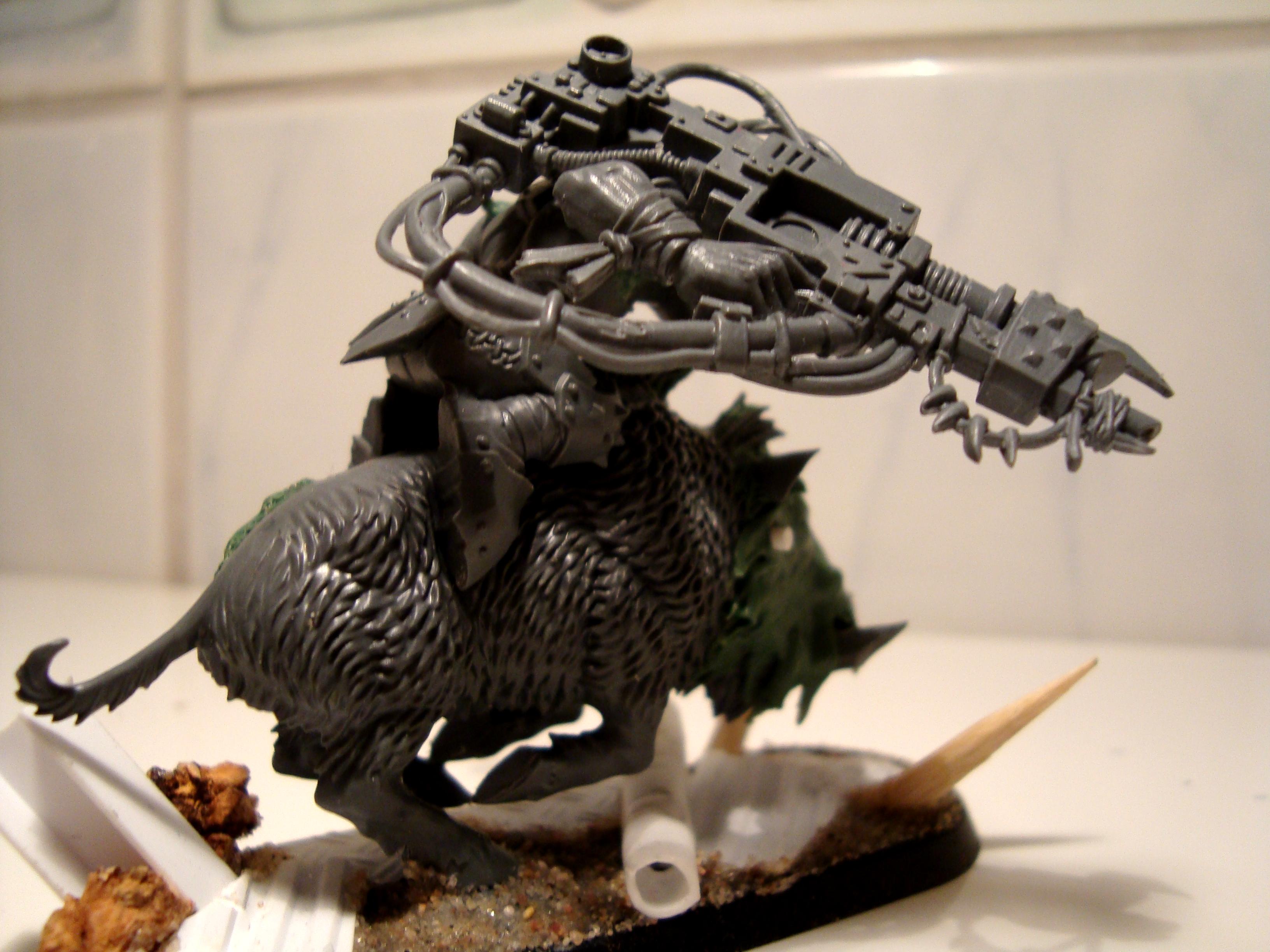 Boar, Conversion, Dakka Dakka, Kitbash, Lootas, Warhammer 40,000, Warhammer Fantasy