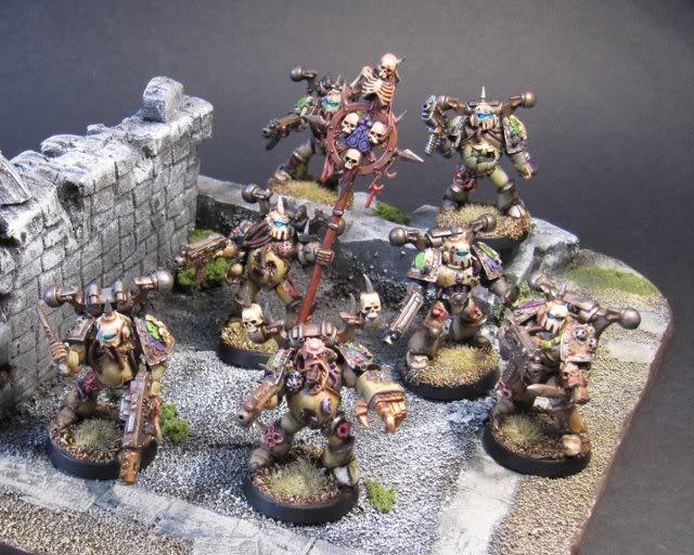 Chaos, Chaos Space Marines, Plague Marines