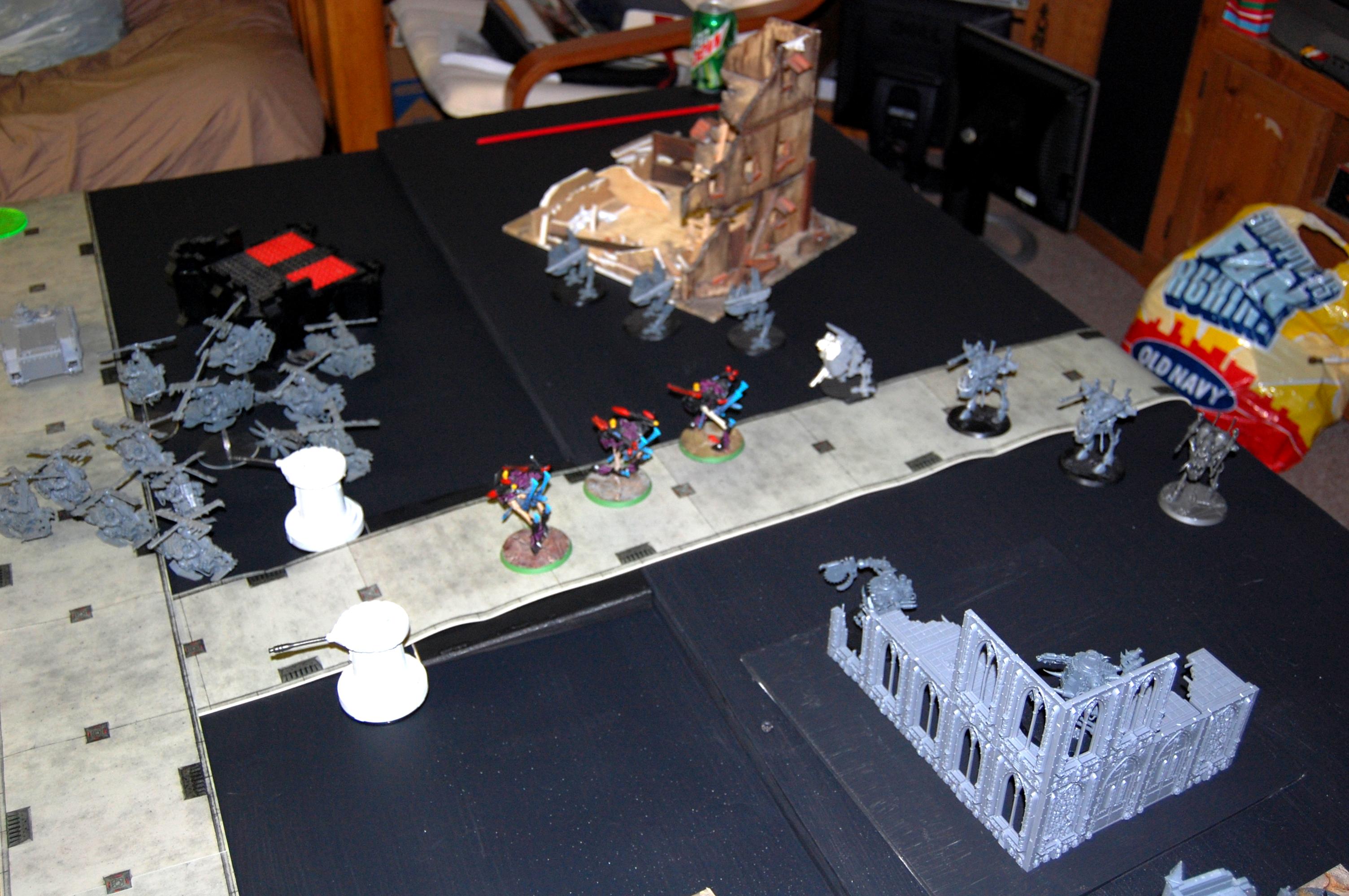 Eldar, Terrain, Eldar Turn 1x02