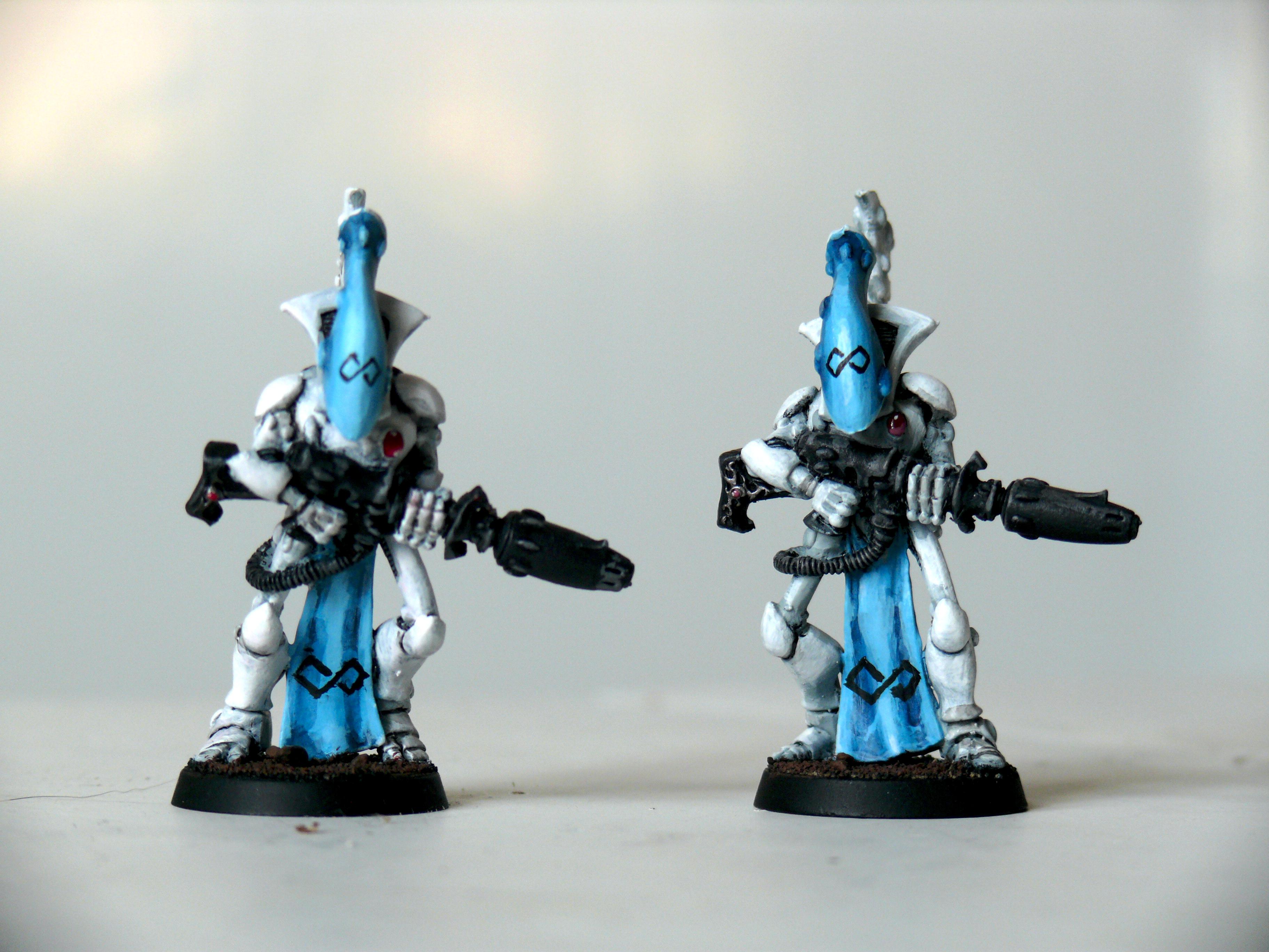 Eldar, Wraithguard, Two First Wraithguard, by now altered - Two First ...