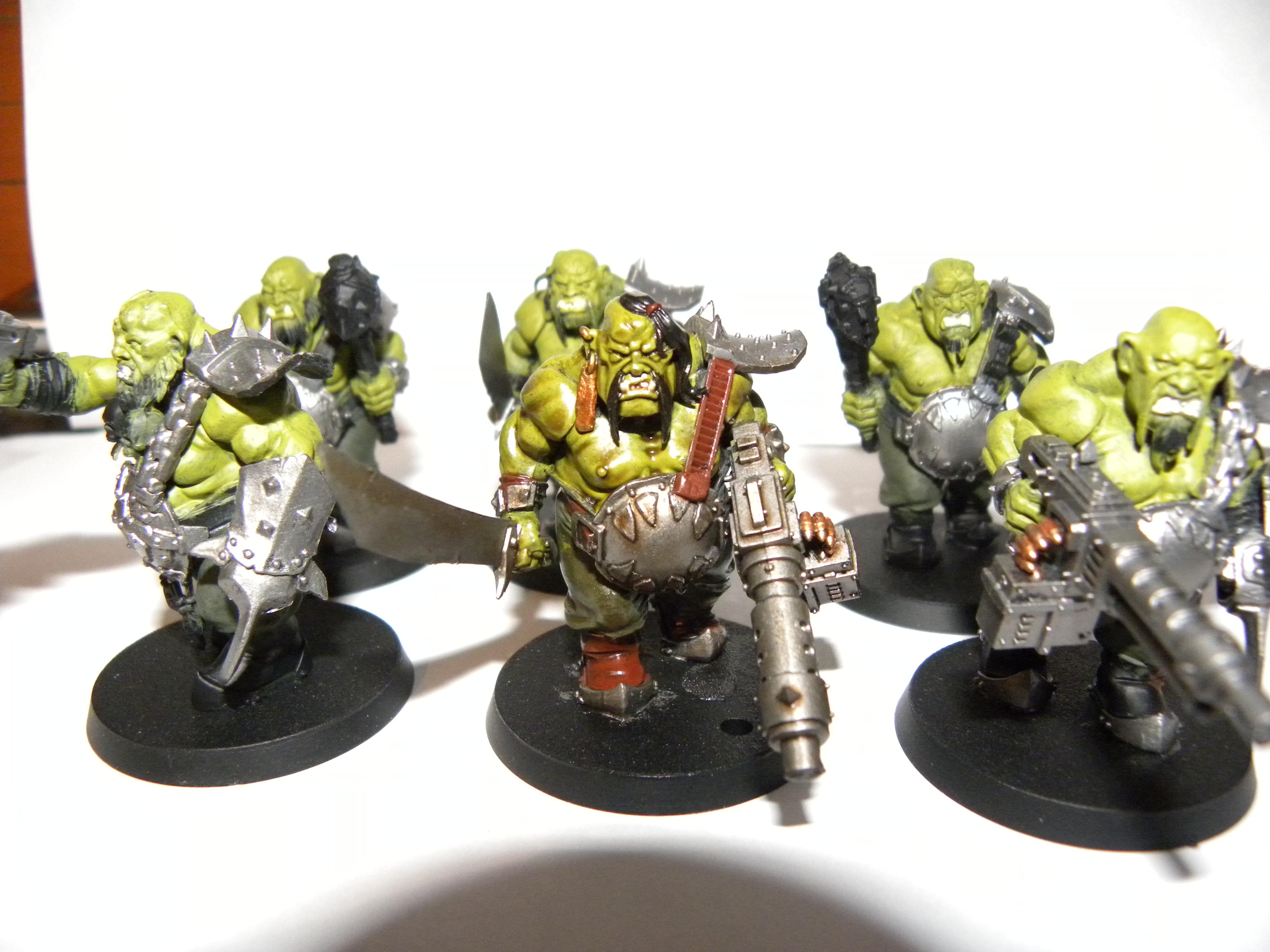 six mean-looking Ogres WIP