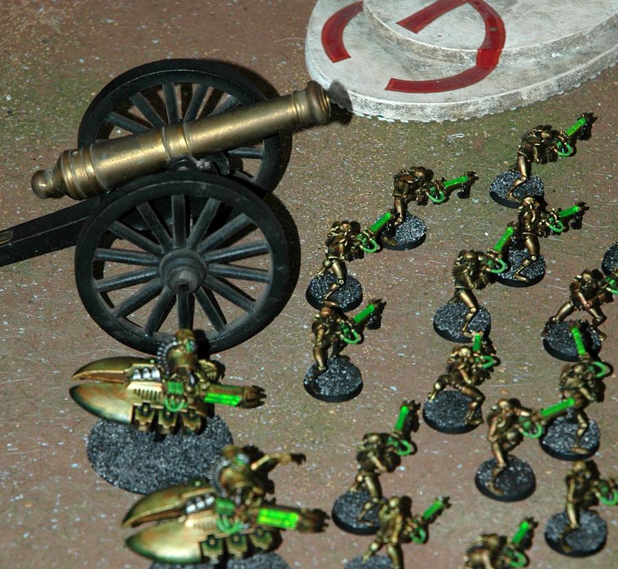 Necrons, Tarnished Brass, Warhammer 40,000