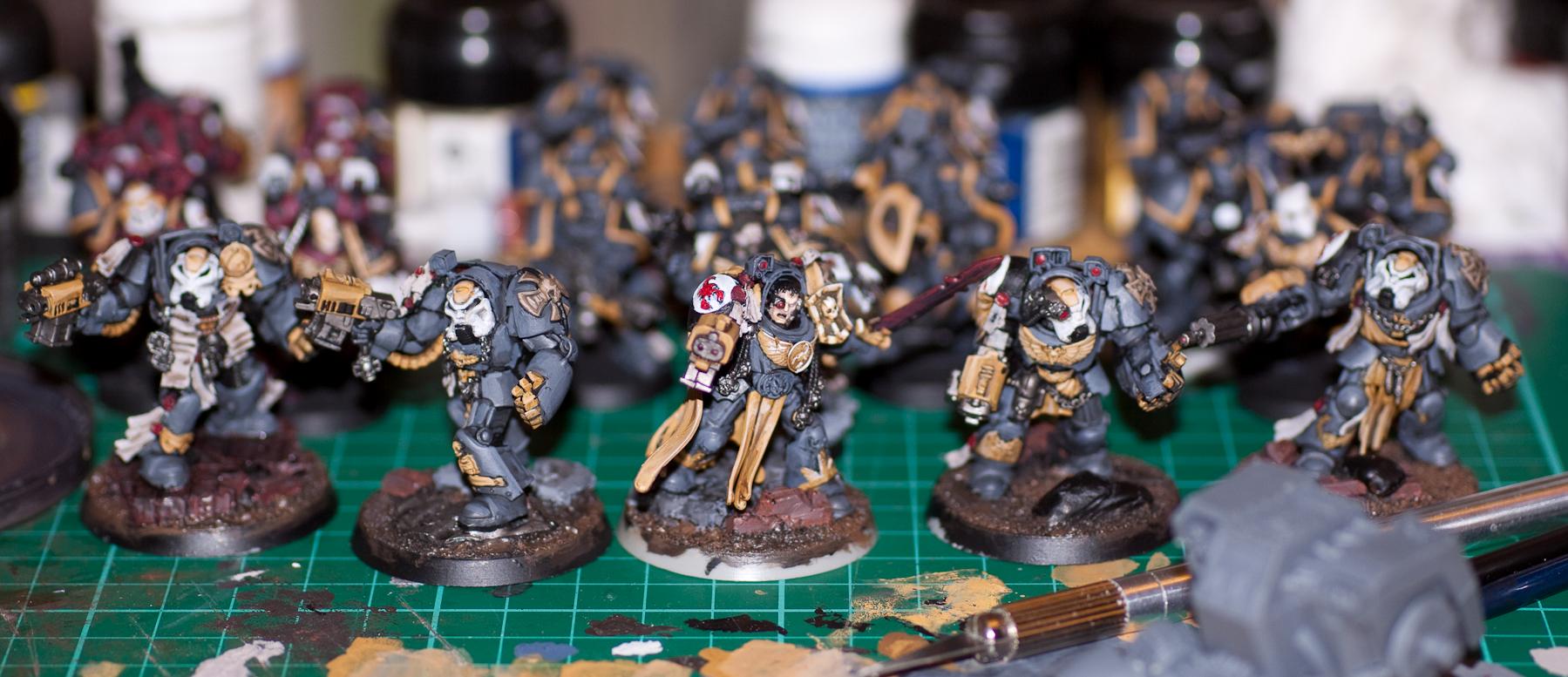 Red Scorpions, Space Marines