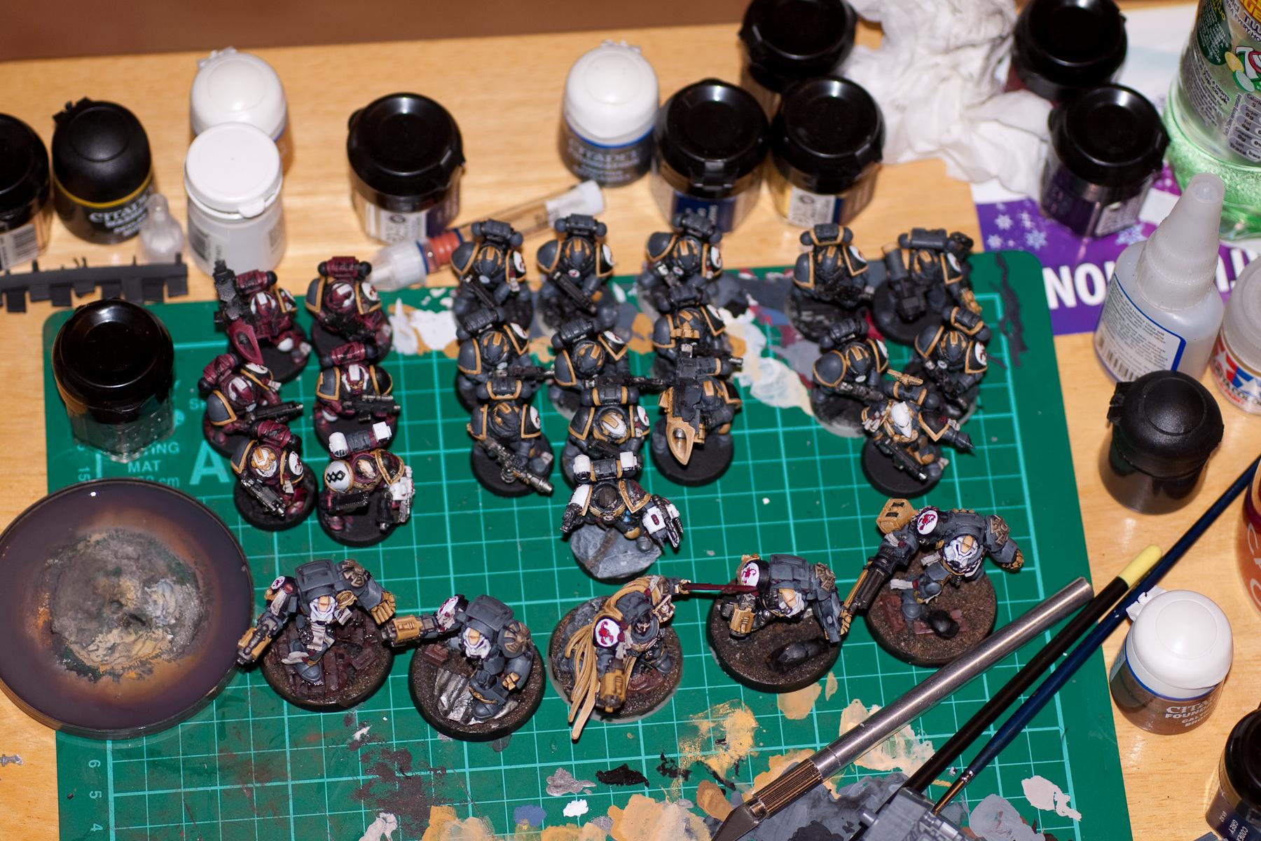 Red Scorpions, Space Marines