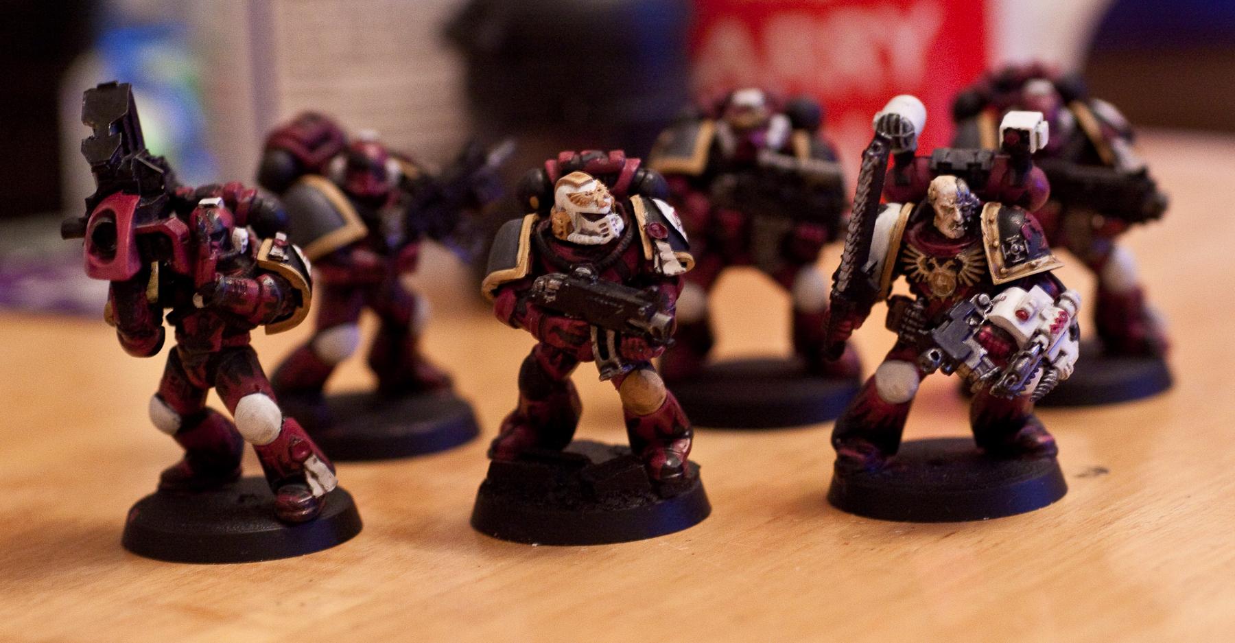 Red Scorpions, Space Marines