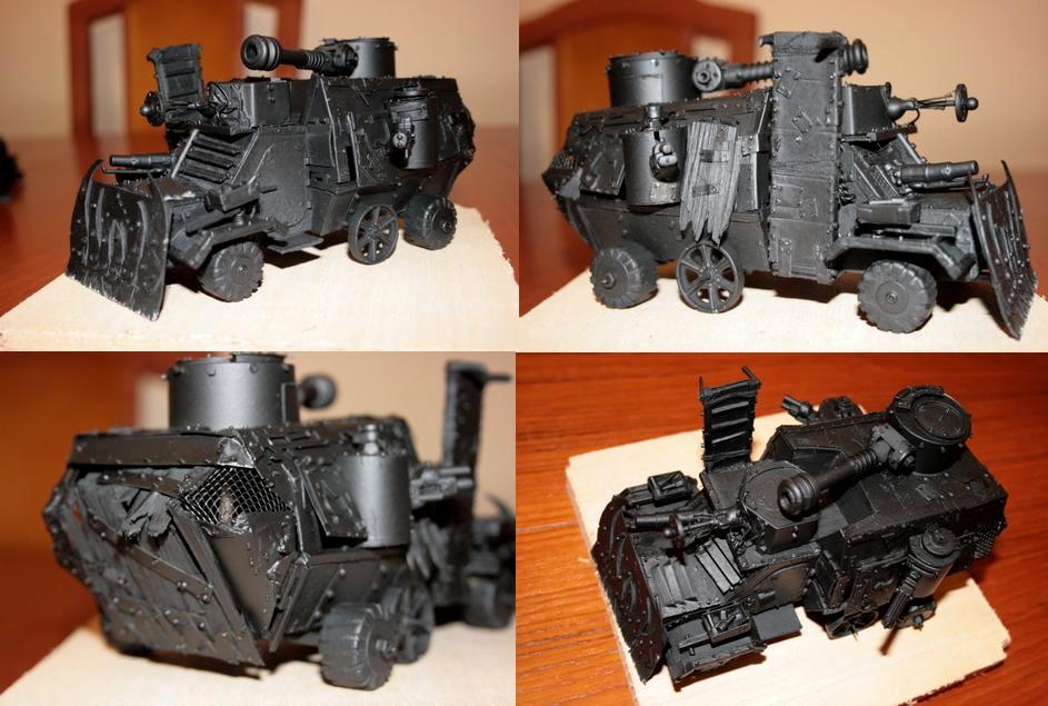 Battlewagon, Orks, Scratch Build