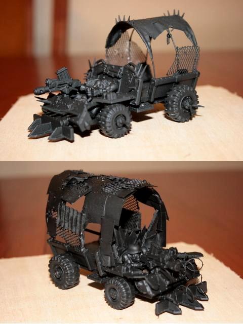 Orks, Trukks, Customised Old School Trukks