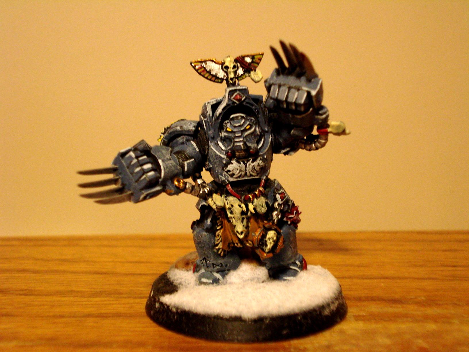 Spaace Wolf, Space Wolves, Space Wolves Terminator, Terminator Armor, Wolf Guard Terminator (back)
