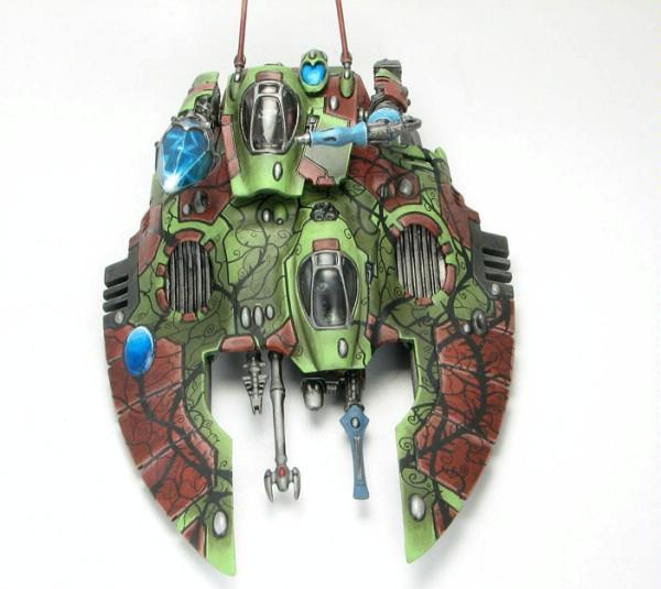 Eldar, Fire Prism, Freehand, Hovertank, Skimmer, Warhammer 40,000