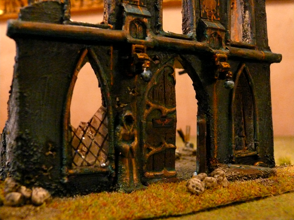 Adeptus, Adeptus Arbites, Built, House, Ruin, Scratch, Squad, Terrain