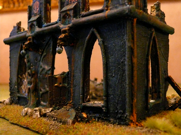 Adeptus, Adeptus Arbites, Built, House, Ruin, Scratch, Squad, Terrain