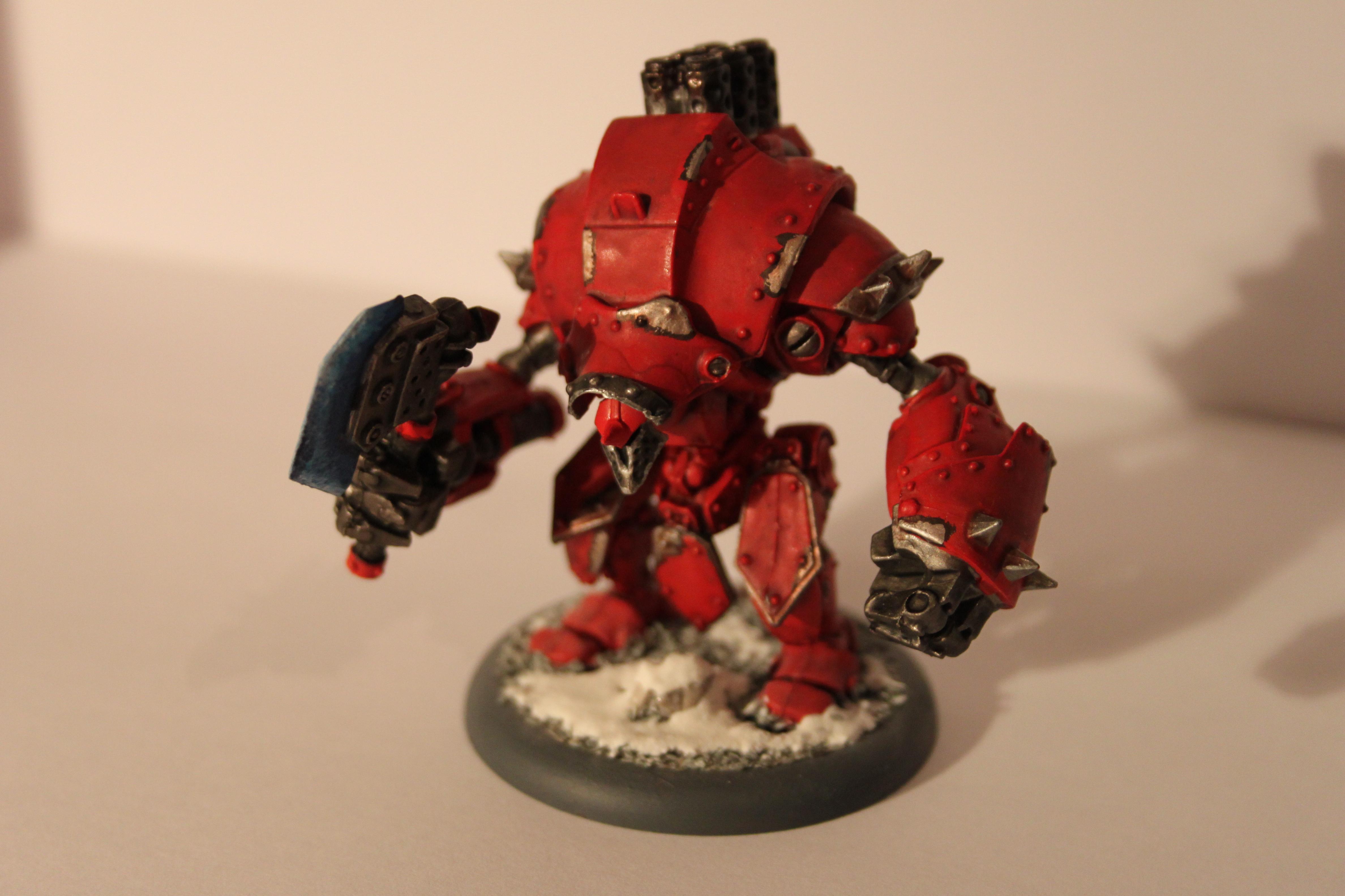 Juggernaut, Khador, Red, Warjack, Warmachine