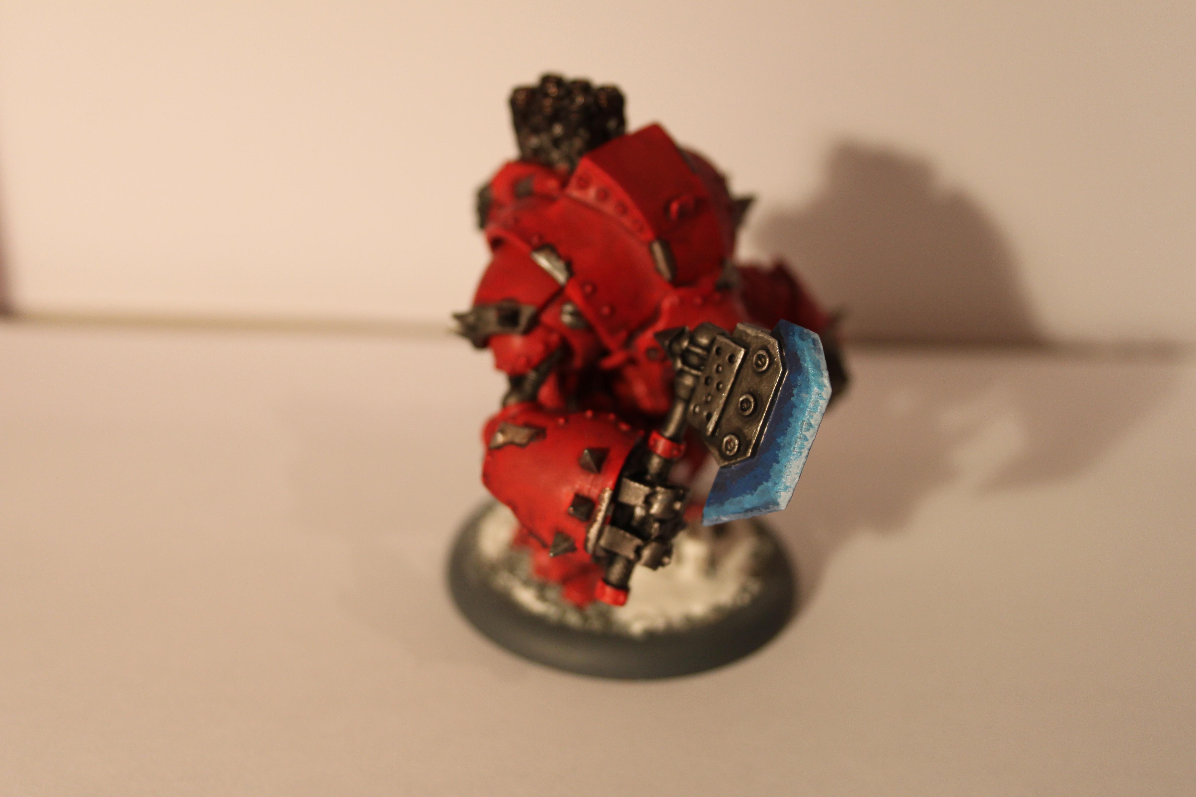 Juggernaut, Khador, Red, Warjack, Warmachine