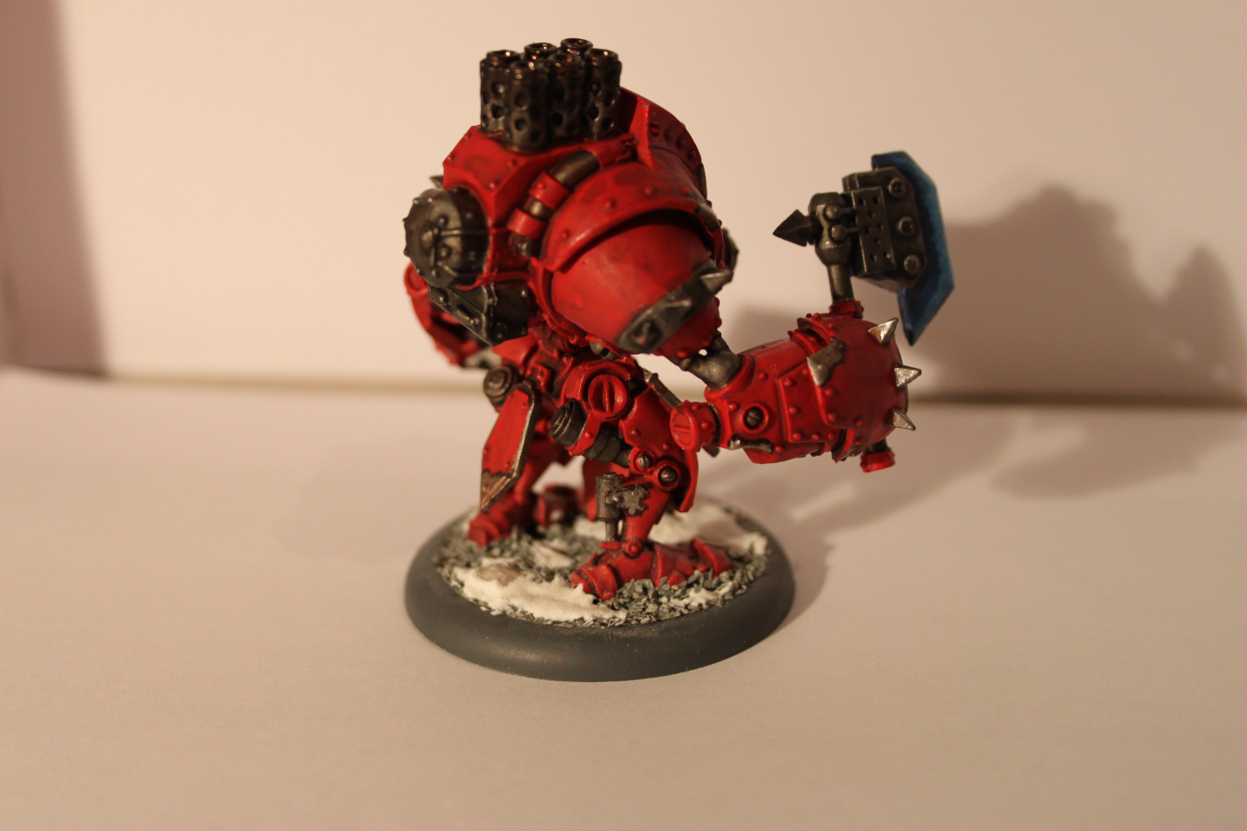 Juggernaut, Khador, Red, Warjack, Warmachine