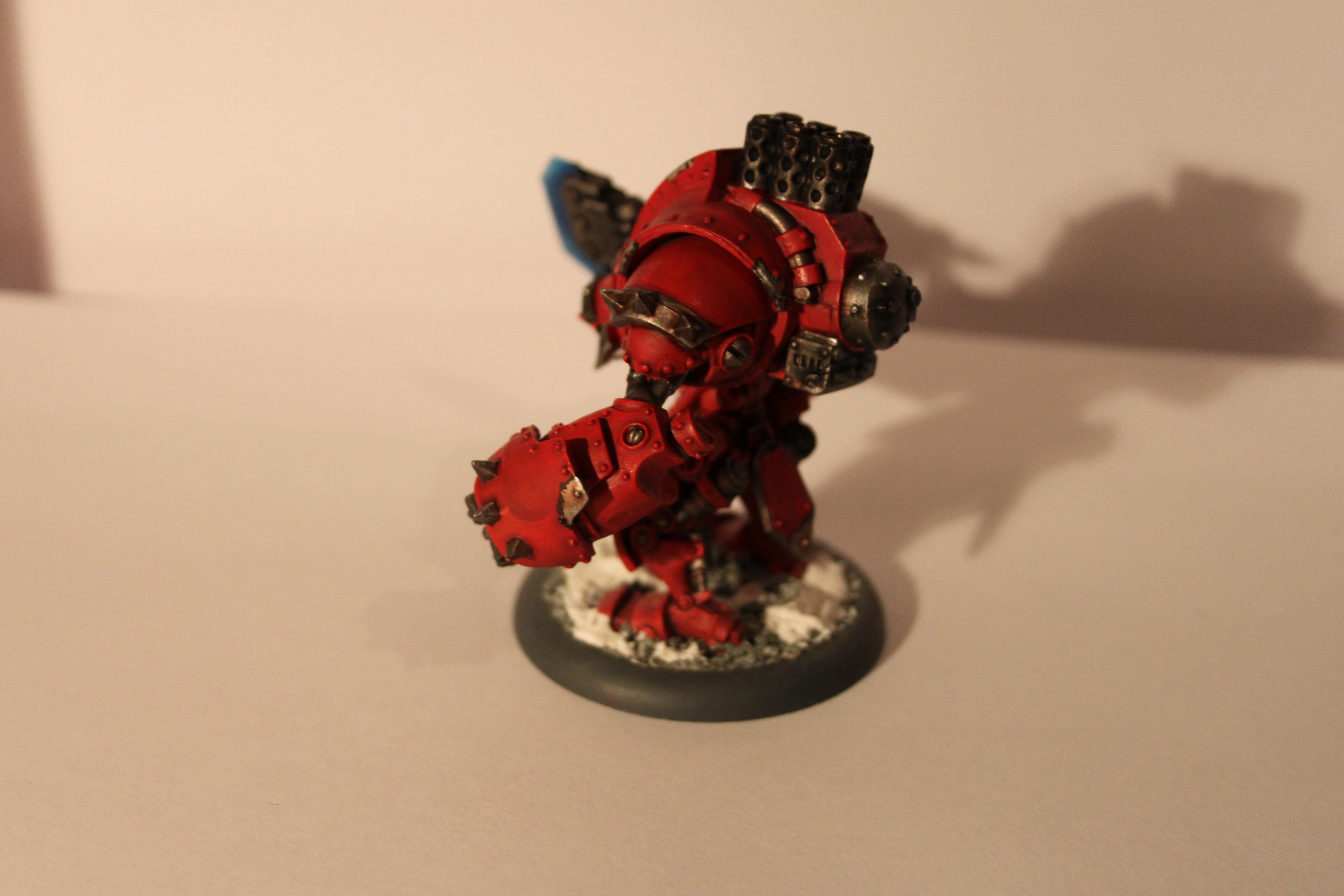 Juggernaut, Khador, Red, Warjack, Warmachine