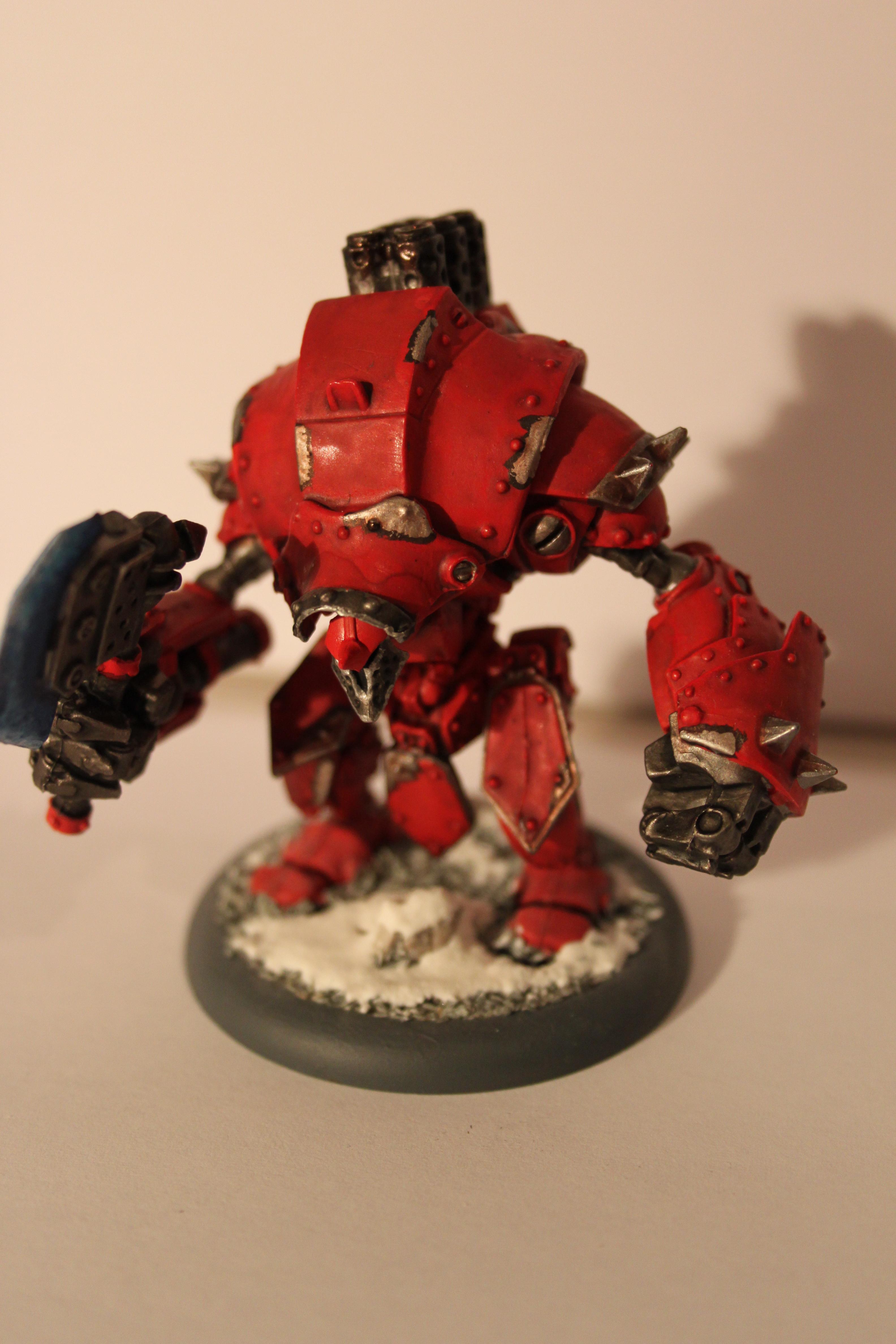 Juggernaut, Khador, Red, Warjack, Warmachine