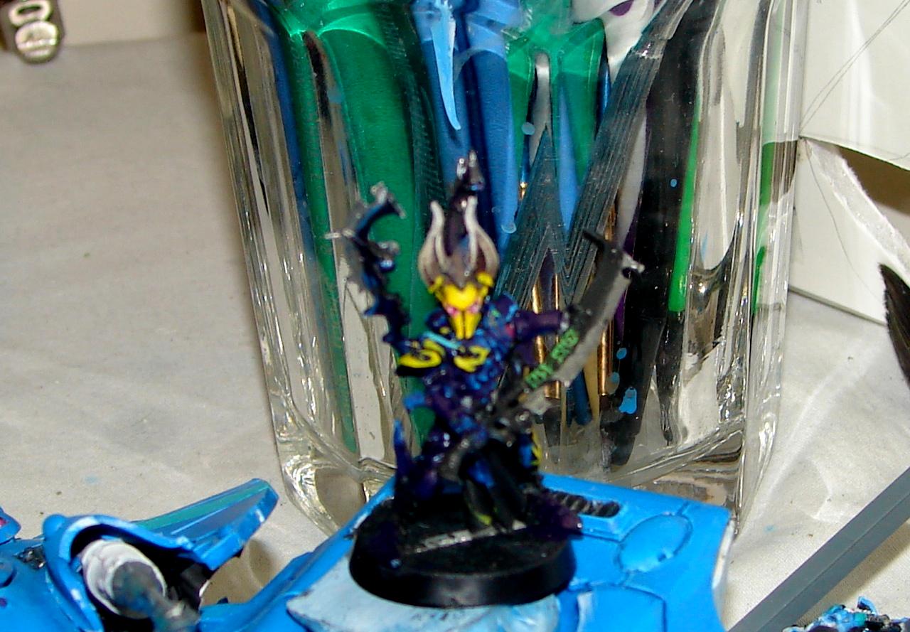 Assault, Concept, Dark Eldar, Incubi, Midnight Blue, Yellow