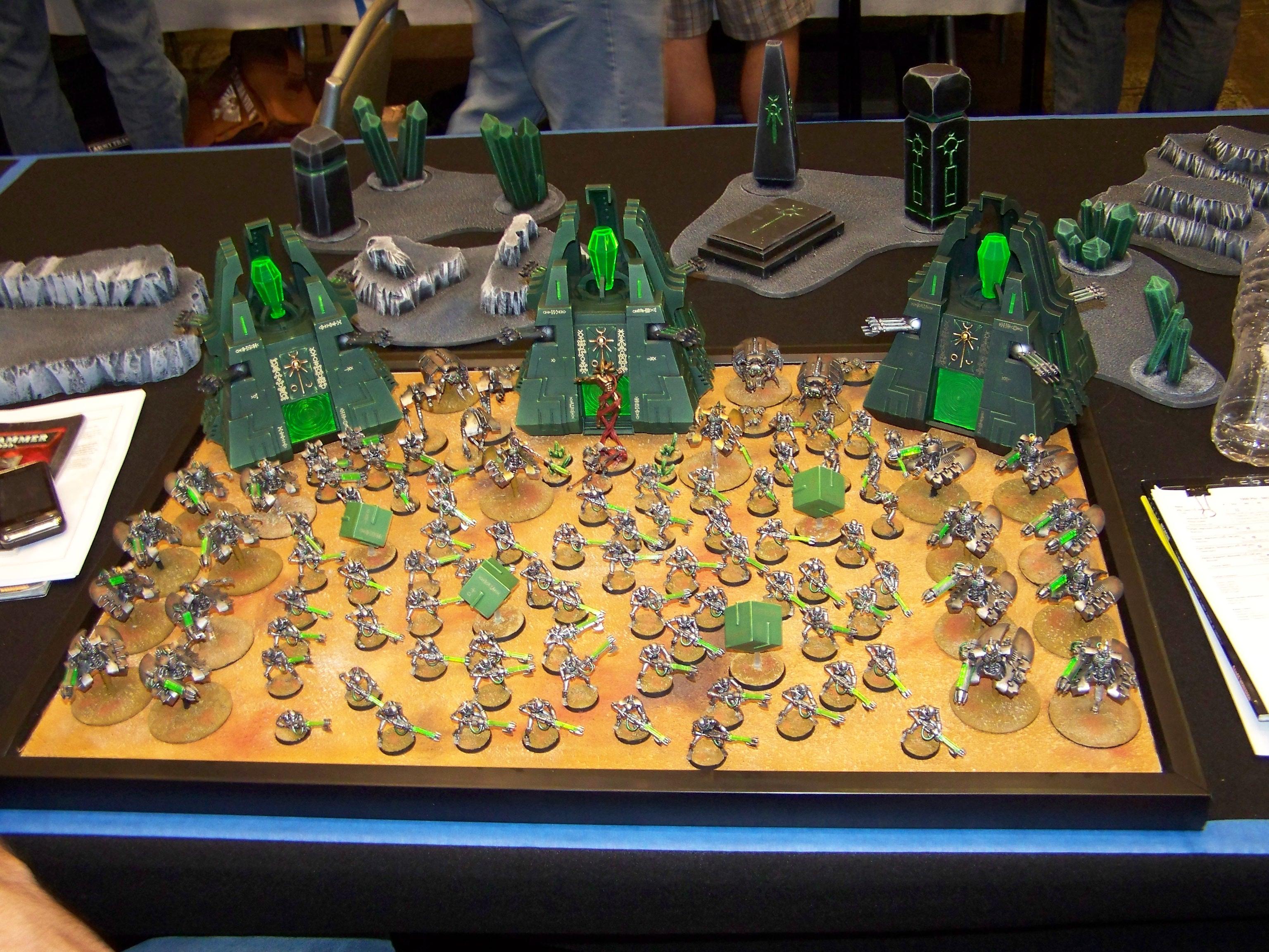 Adepticon 2010, Army, Destroyer, Monoliths, Necrons, Tomb Spyders, Warriors, Wraiths