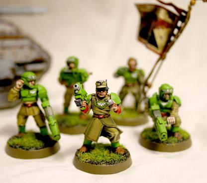 Cadians, Command Company, Imperial Guard