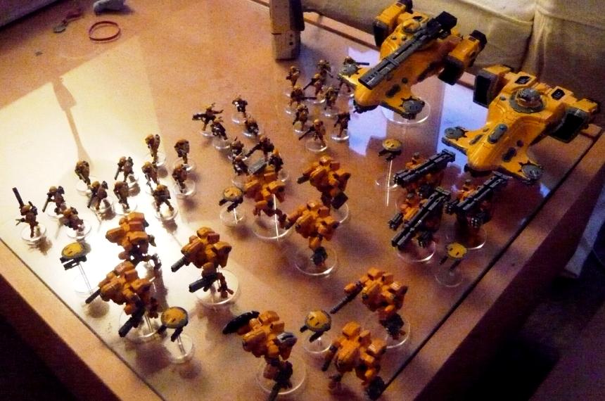 Eldar, Tau, Ians Tau